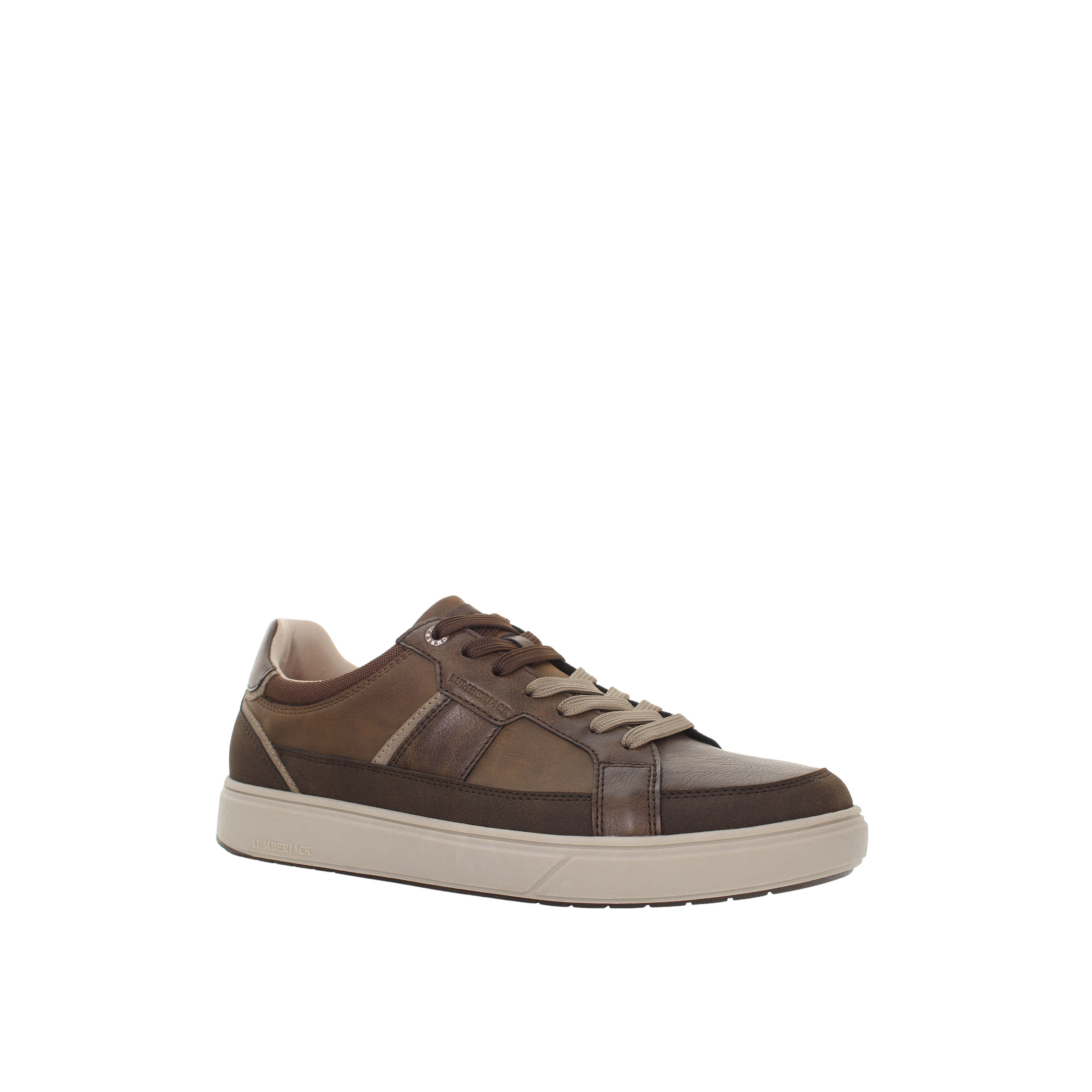 Lumberjack Men MARVIN Panelled Lace-Up Sneakers-men-shoes-sneakers-image-1