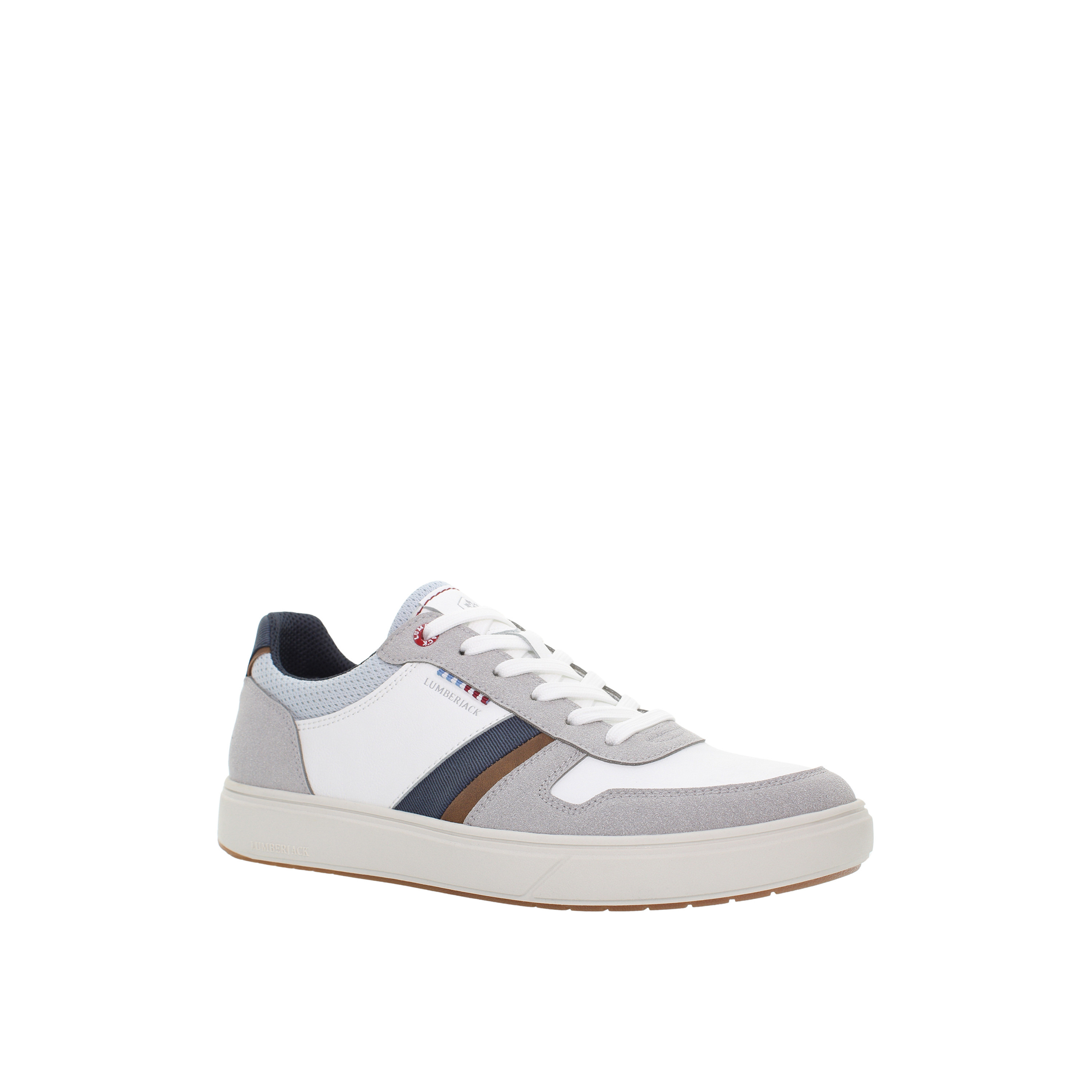 حذاء سنيكرز برباط إغلاق "مارفين" للرجال من لمبرجاك-men-shoes-sneakers-image-1
