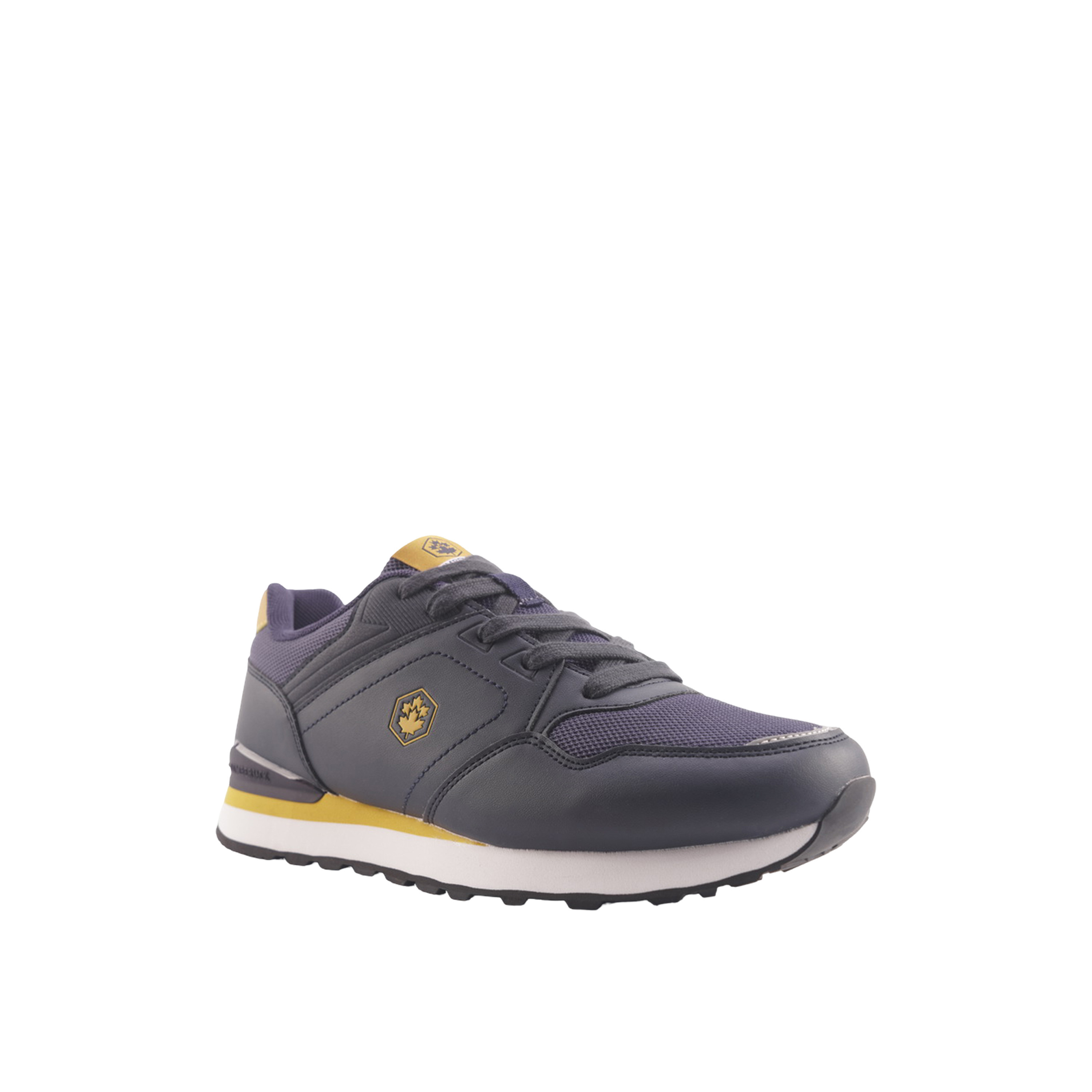 Lumberjack Men ATOS Panelled Lace-Up Sneakers-men-shoes-sneakers-image-1