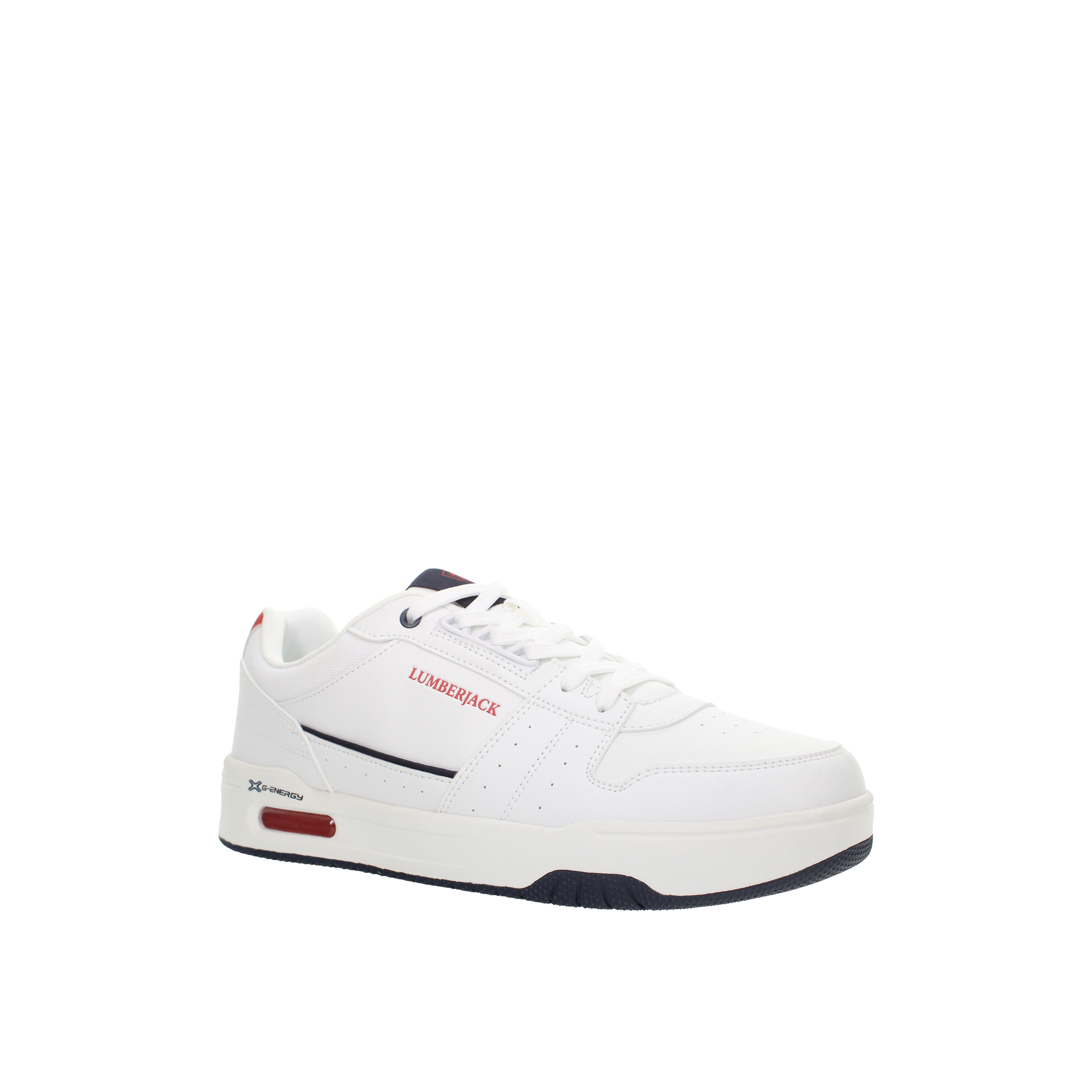 Lumberjack Men HULIO Perforated Lace-Up Sneakers-men-shoes-sneakers-image-1