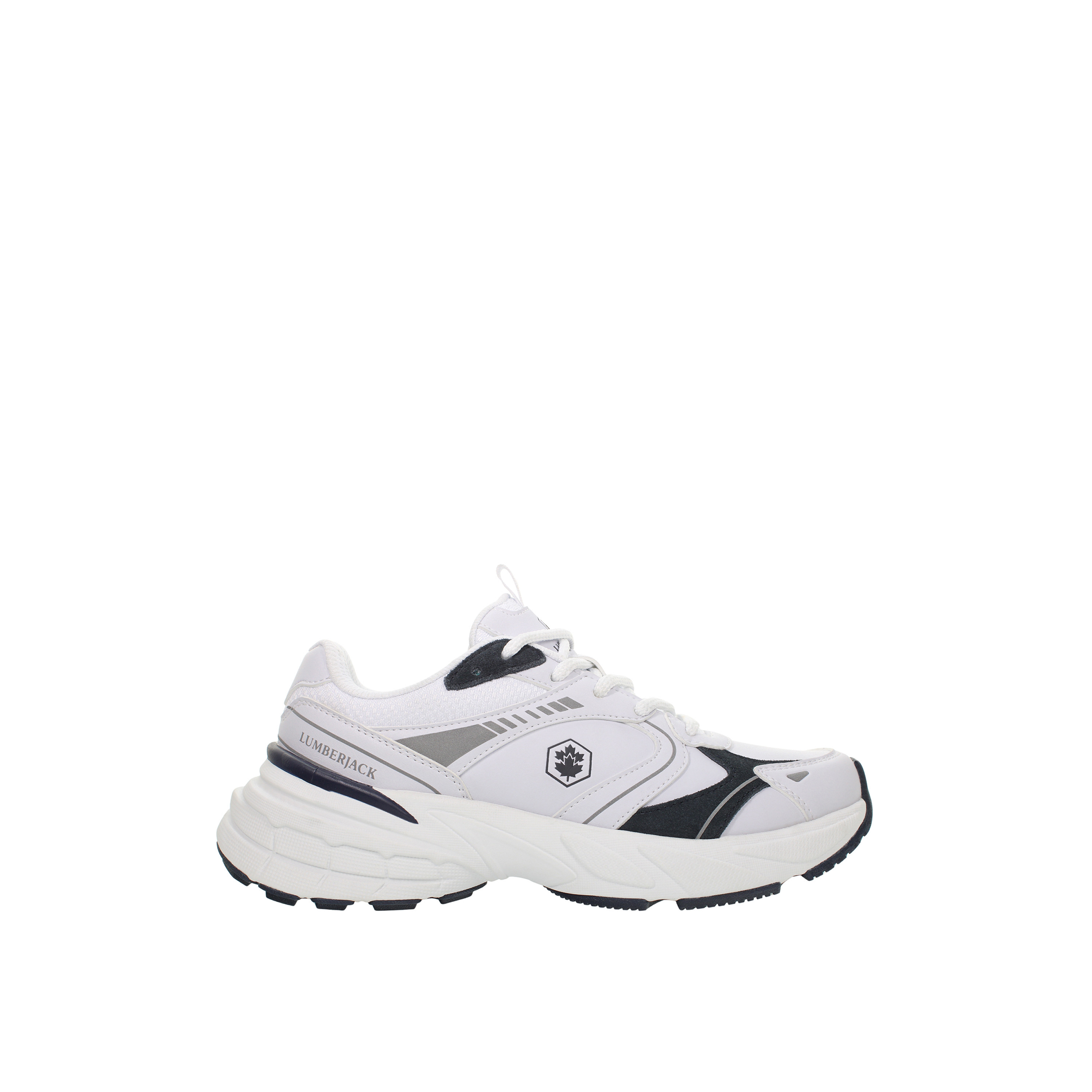 Lumberjack Women MONEY Panelled Lace-Up Sneakers-women-shoes-sneakers-image-2