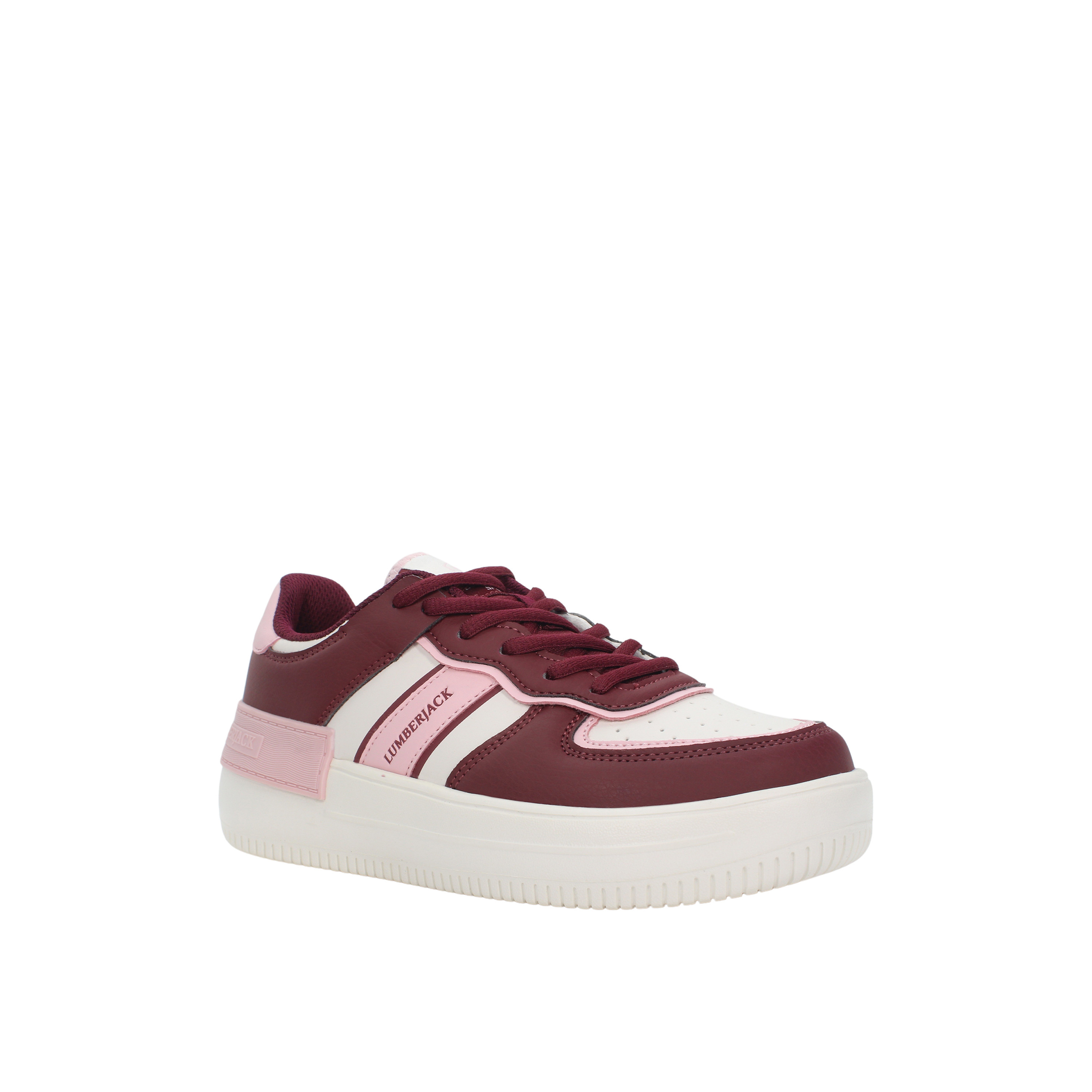 Lumberjack Women FREYA Colorblock Lace-Up Sneakers-women-shoes-sneakers-image-1