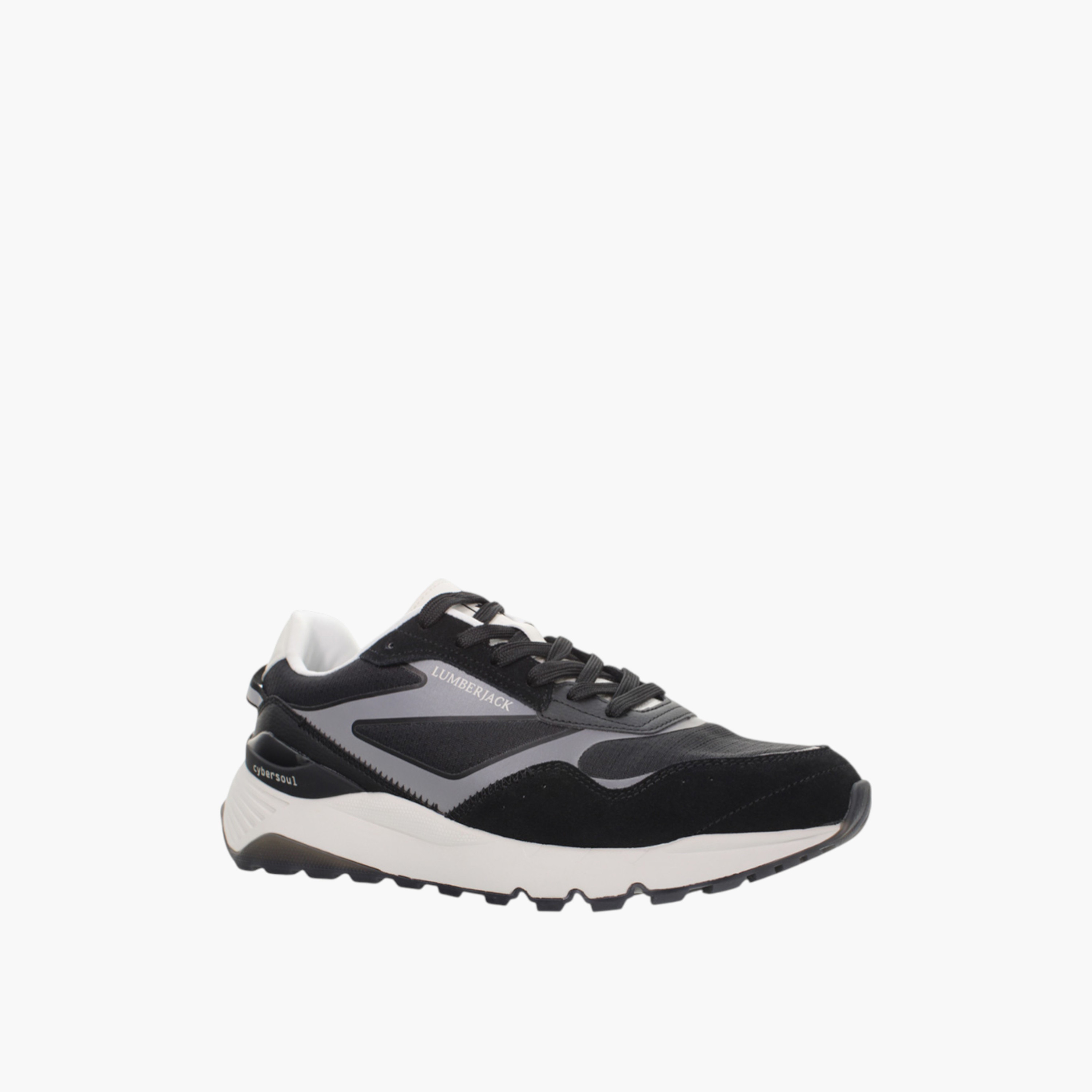 Lumberjack Men's Colourblock Lace-Up Sneakers-men-shoes-sneakers-image-1