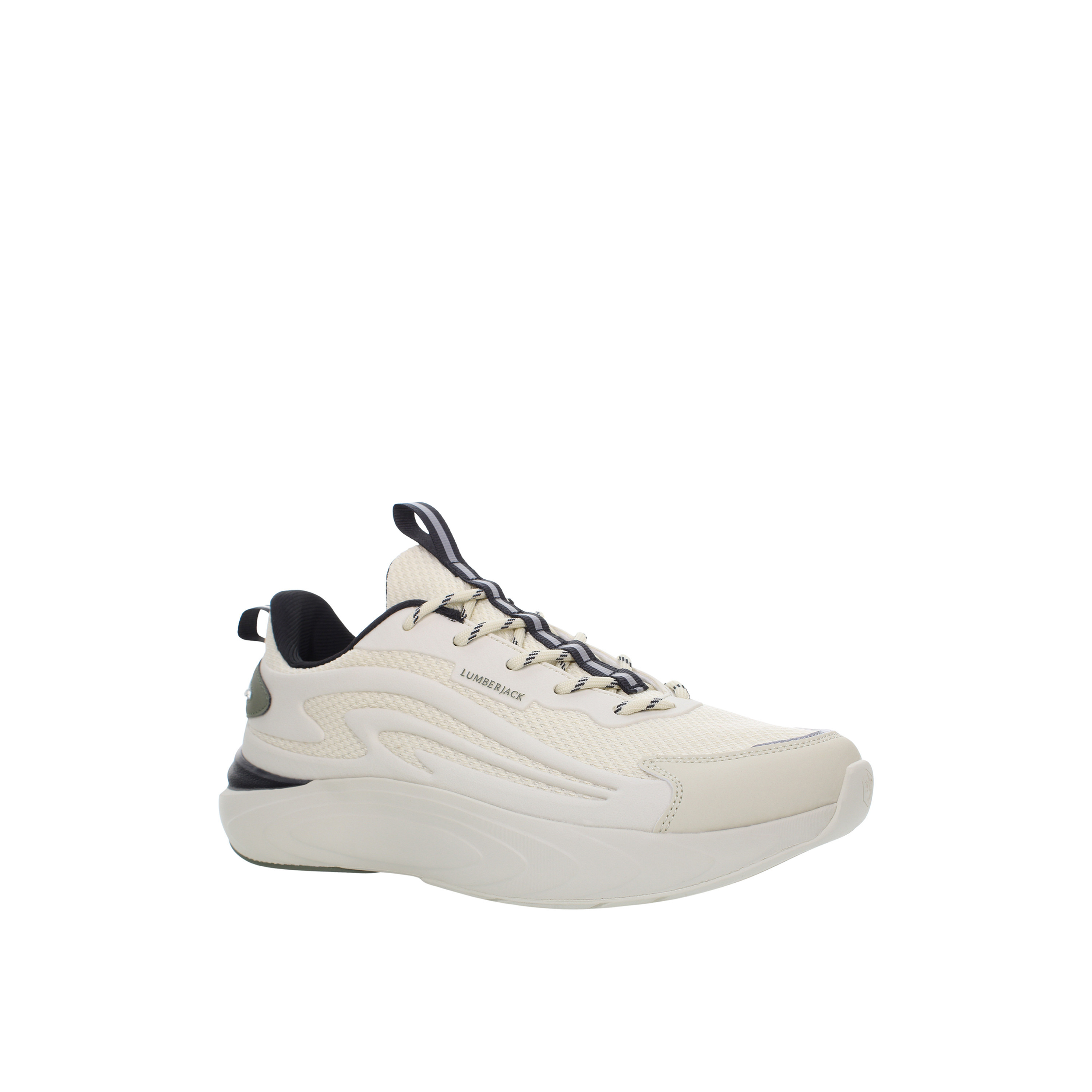 Lumberjack Men KADO Panelled Lace-Up Sneakers-men-shoes-sneakers-image-1