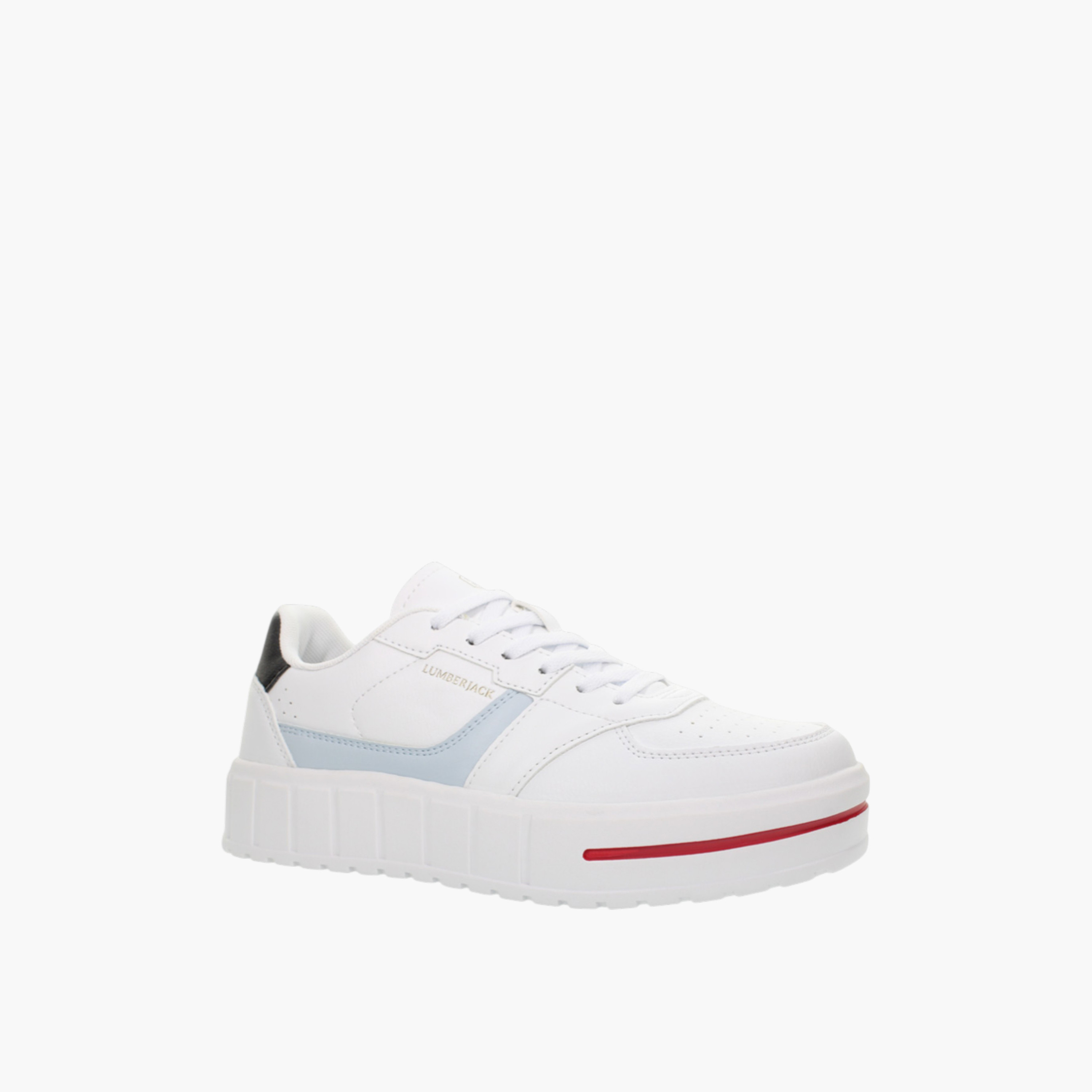 Lumberjack Women's Panelled Lace-Up Sneakers-women-shoes-sneakers-image-1