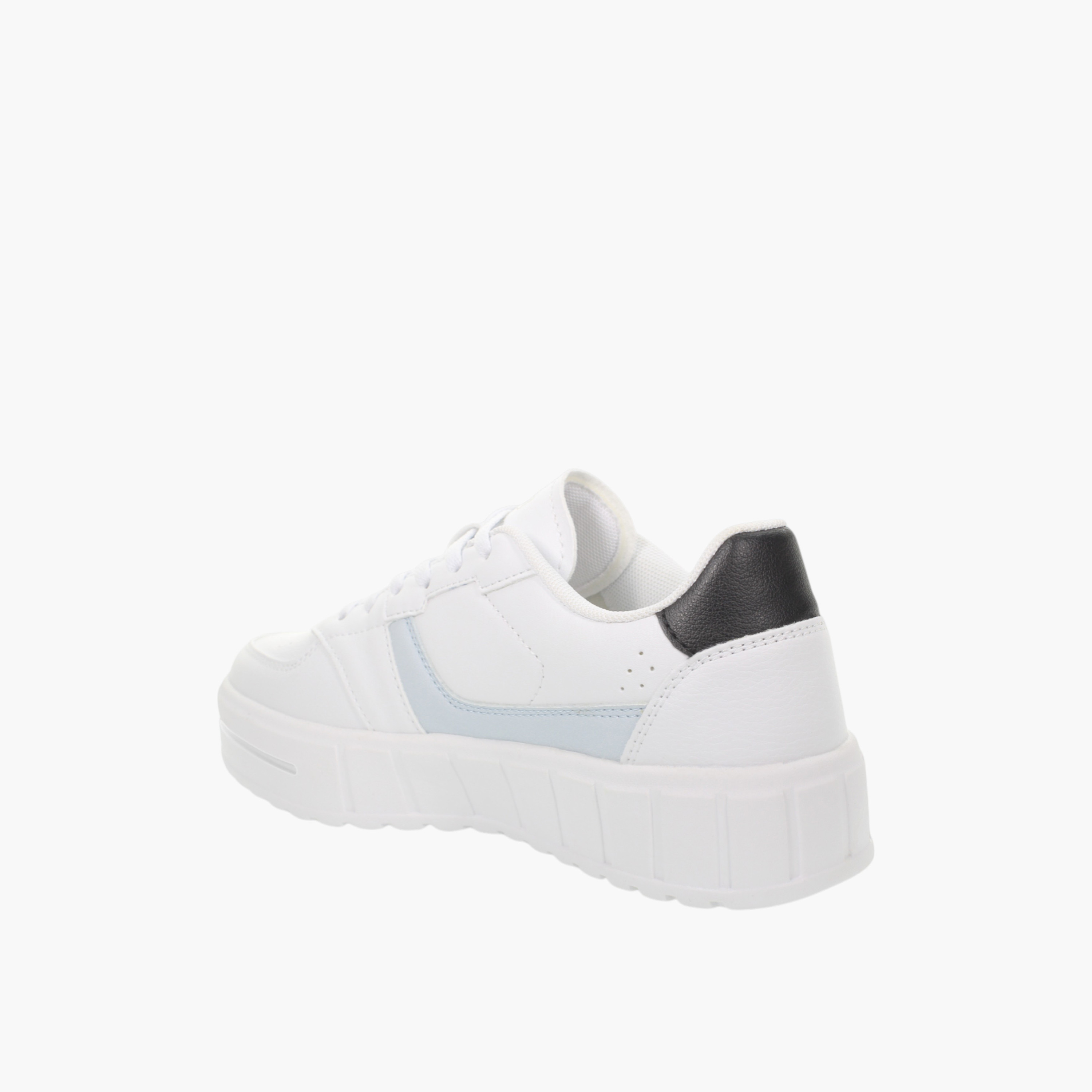 Lumberjack Women's Panelled Lace-Up Sneakers-women-shoes-sneakers-image-4