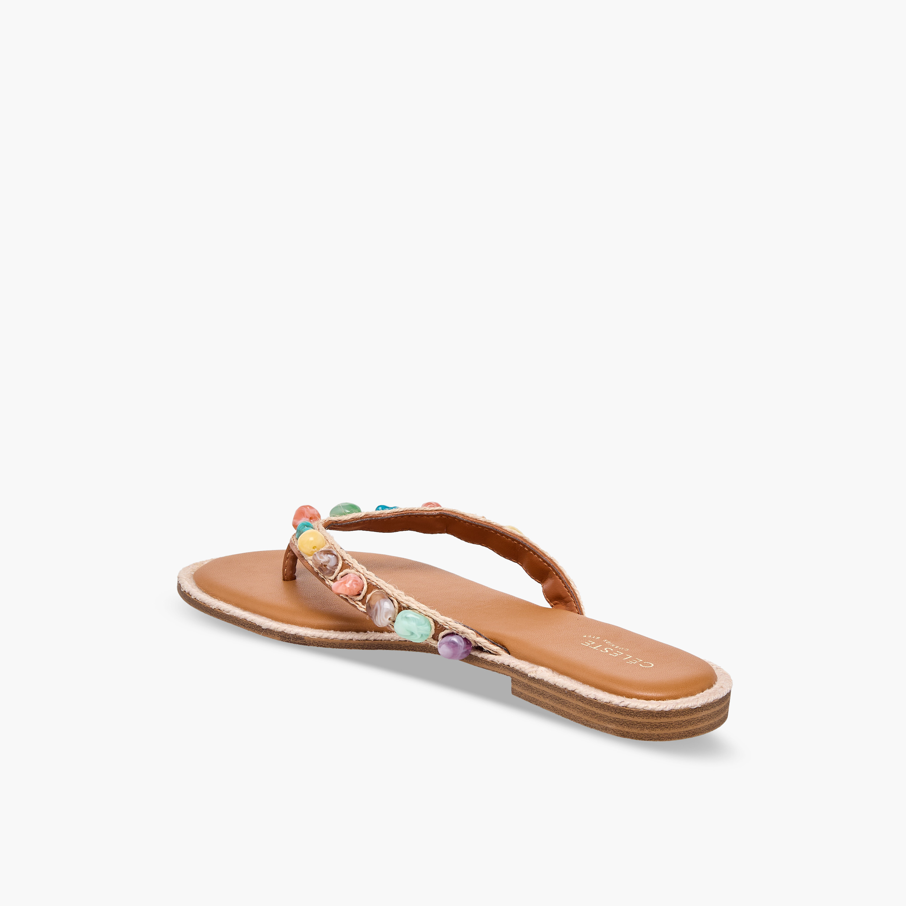 Celeste Women Embellished Slip-On Sandals-women-shoes-sandals-flats-image-5