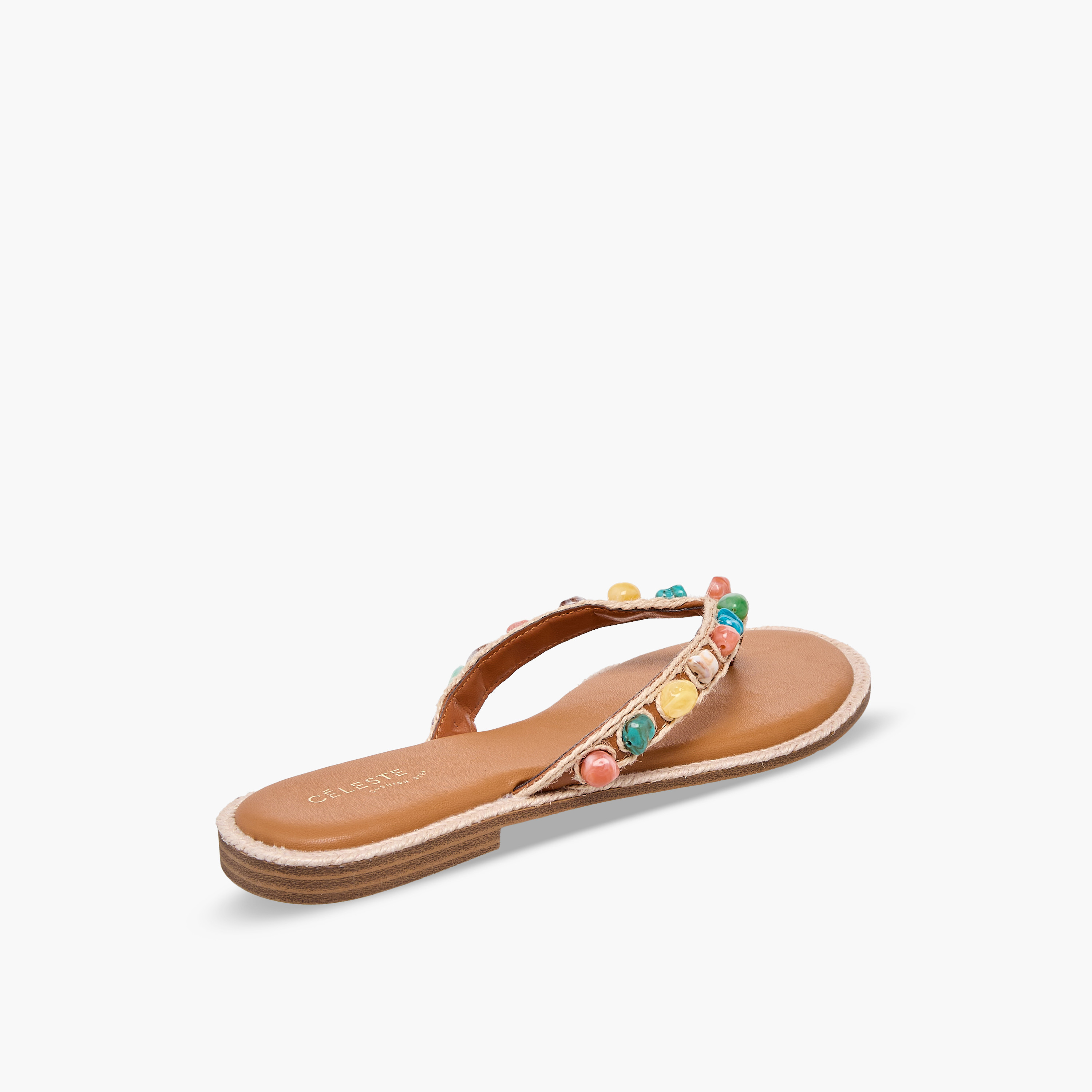 Celeste Women Embellished Slip-On Sandals-women-shoes-sandals-flats-image-6