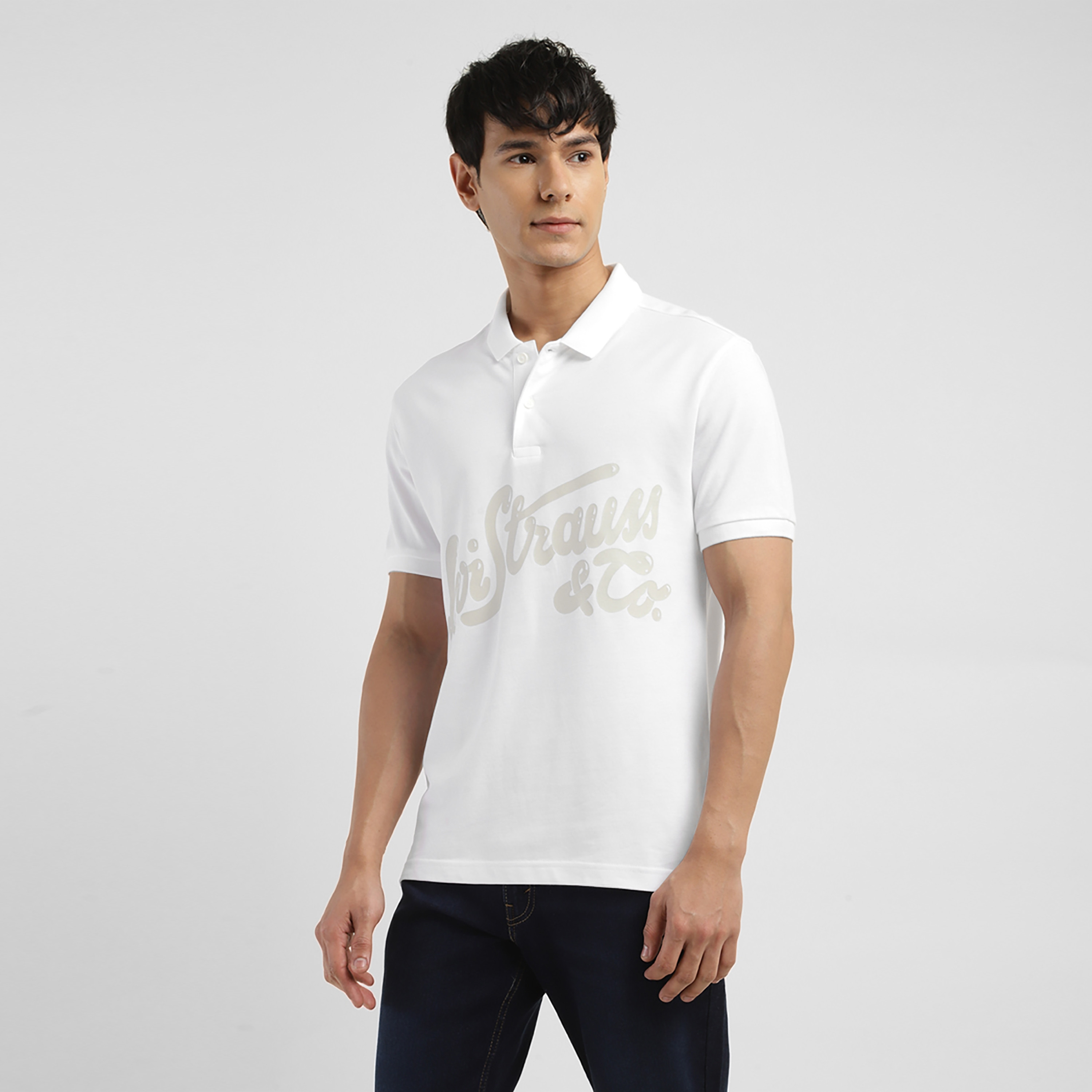 Levi's Printed Collared Short Sleeves Polo T-Shirt-men-clothing-tshirtsandpolos-polos-image-3
