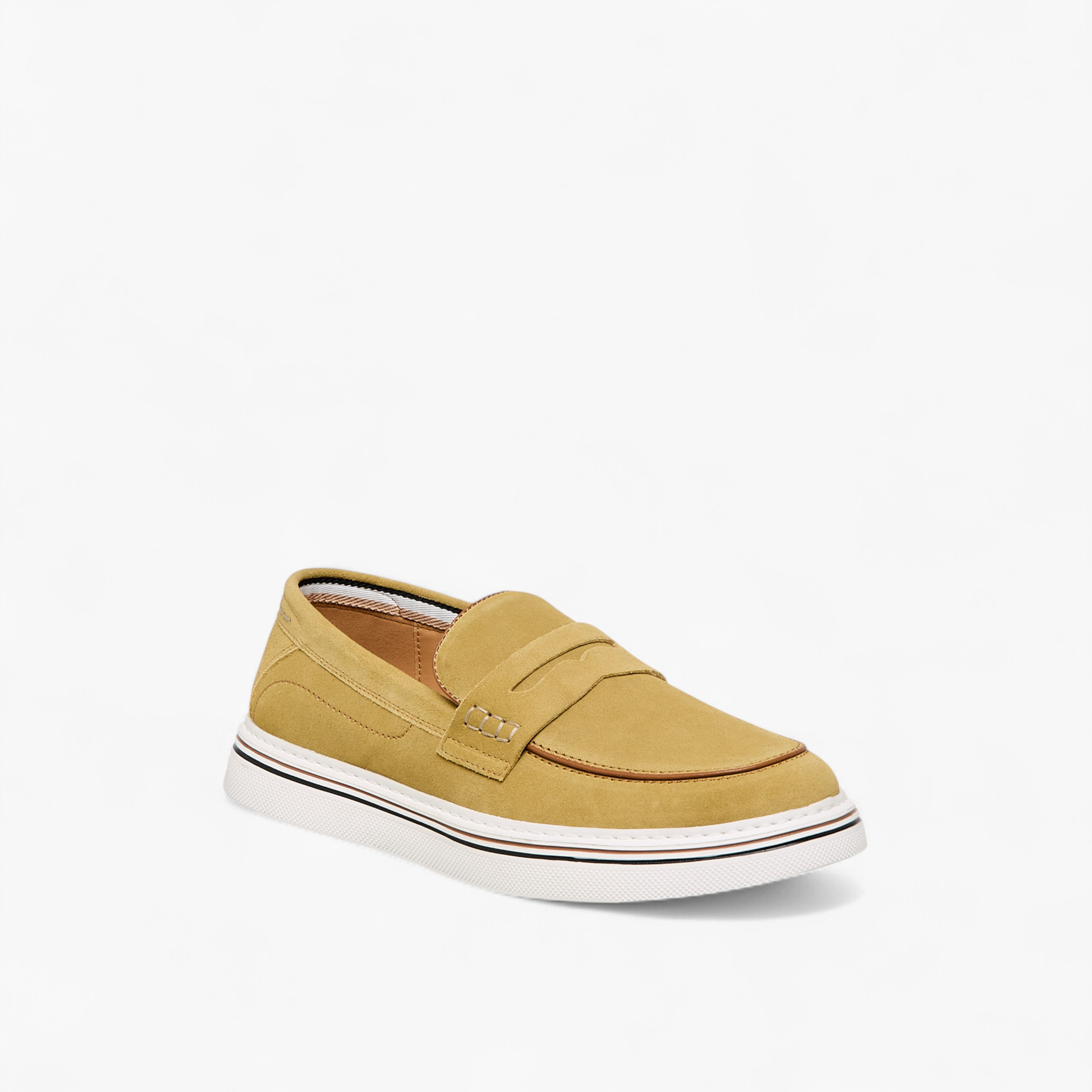 Lee Cooper Men Cutout Detail Loafers-men-shoes-loafersandmoccasins-image-2