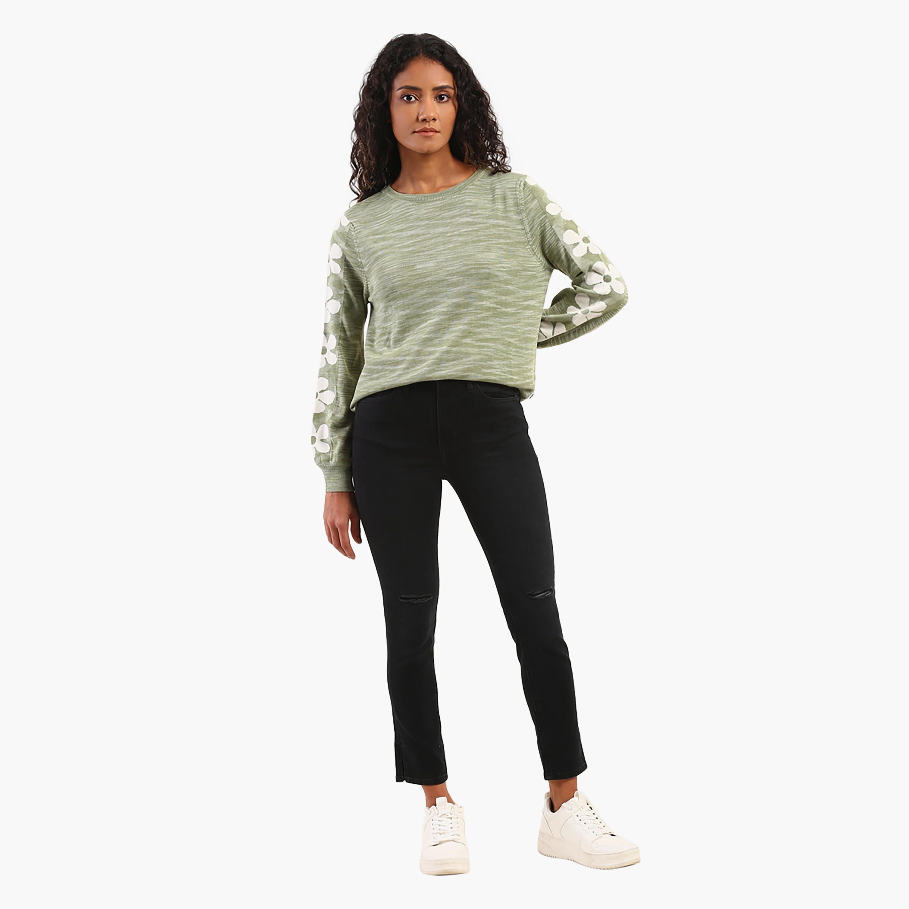 Levi's 721 Skinny Fit Black 5 Pockets Women's Jeans-women-clothing-bottoms-jeans-image-2