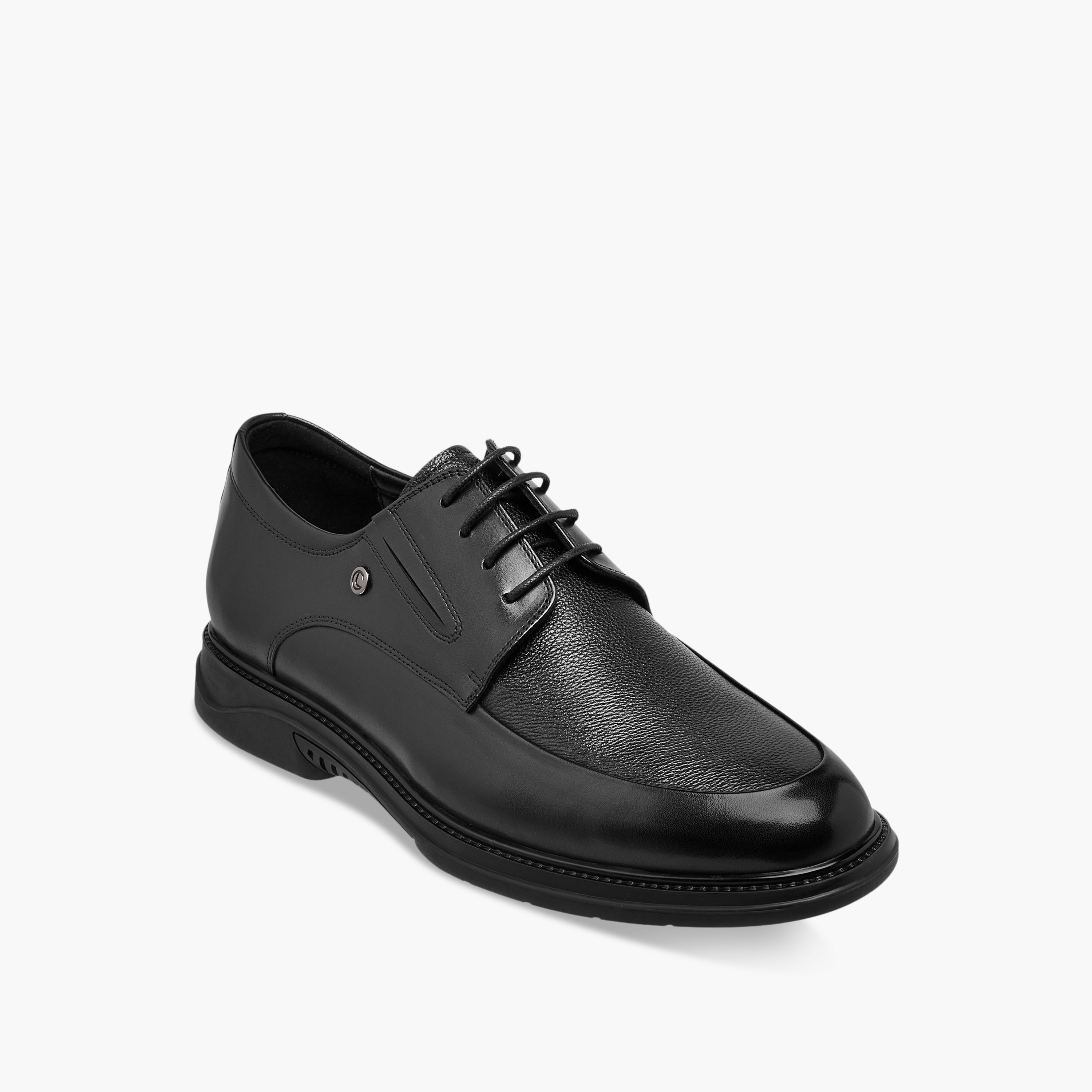 حذاء ديربي جلد طبيعي برباط للرجال من لو كونفور-men-shoes-formalshoes-image-2