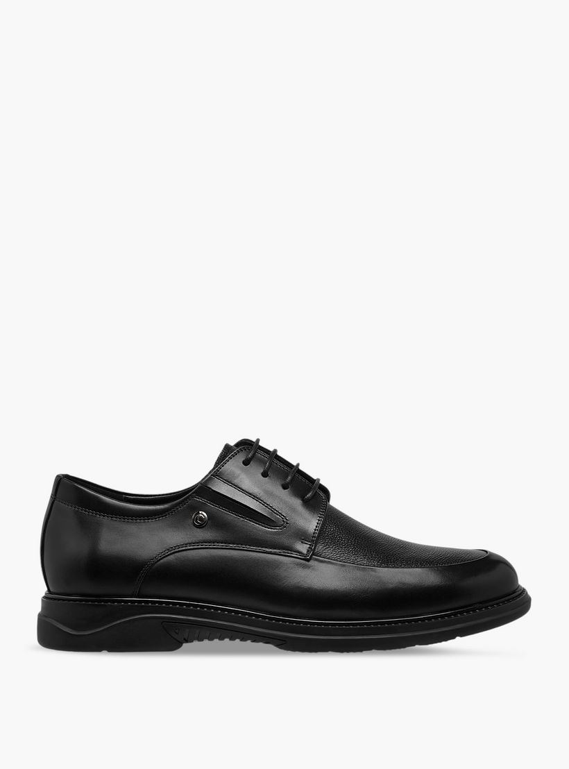 حذاء ديربي جلد طبيعي برباط للرجال من لو كونفور-men-shoes-formalshoes-image-3