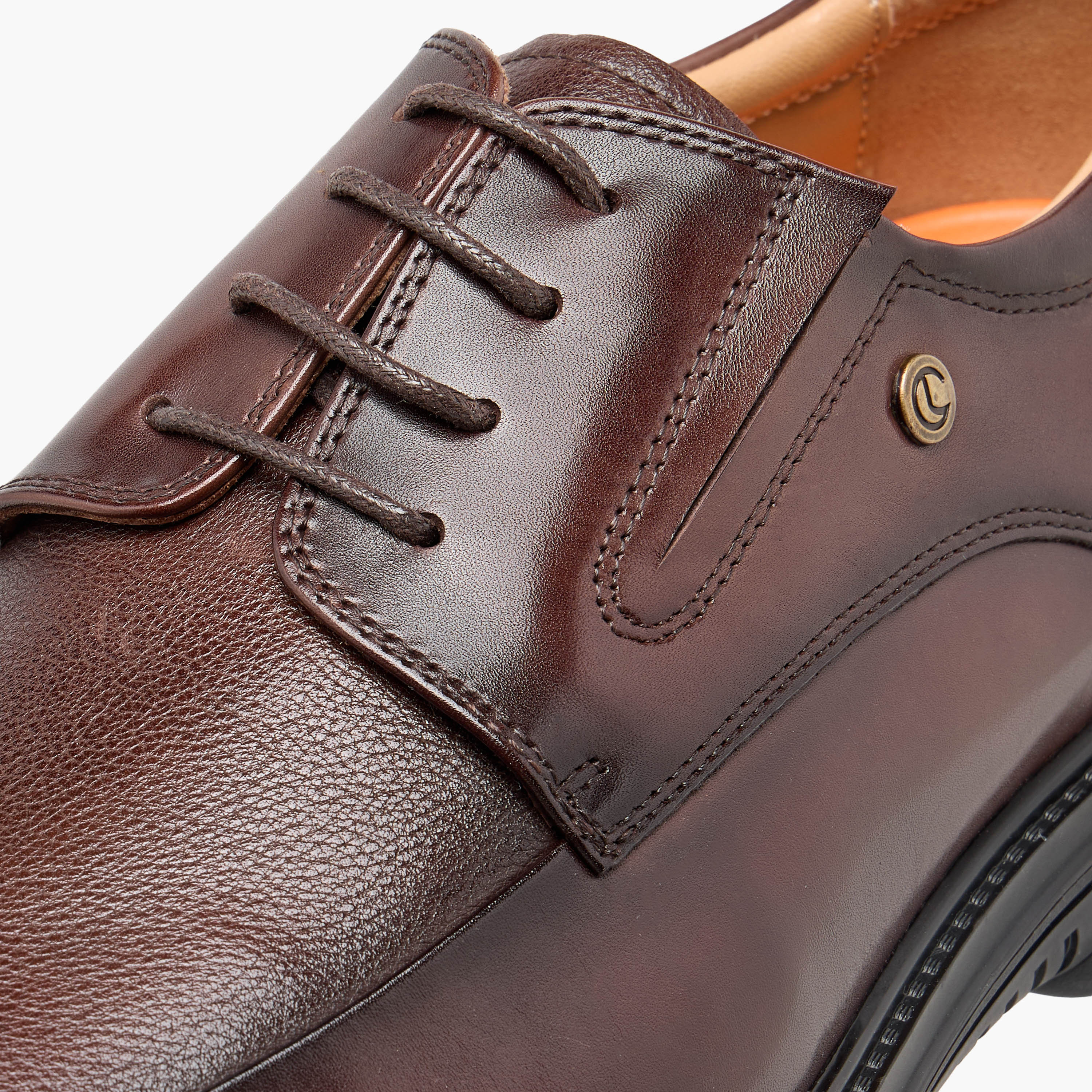 Le Confort Men Genuine Leather Lace-Up Derby Shoes-men-shoes-formalshoes-image-4