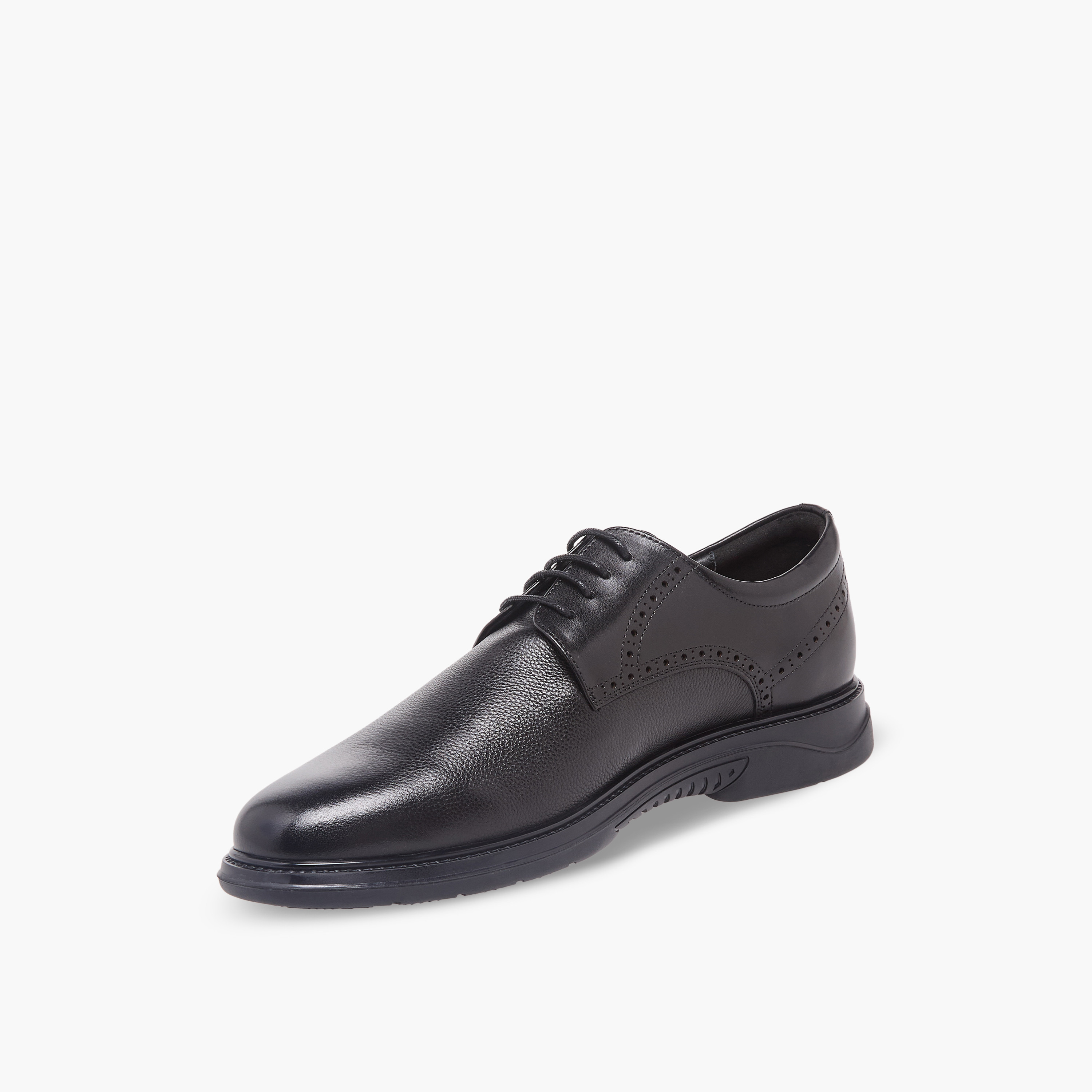 Le Confort Men Lace-Up Leather Derby Shoes-men-shoes-formalshoes-image-4