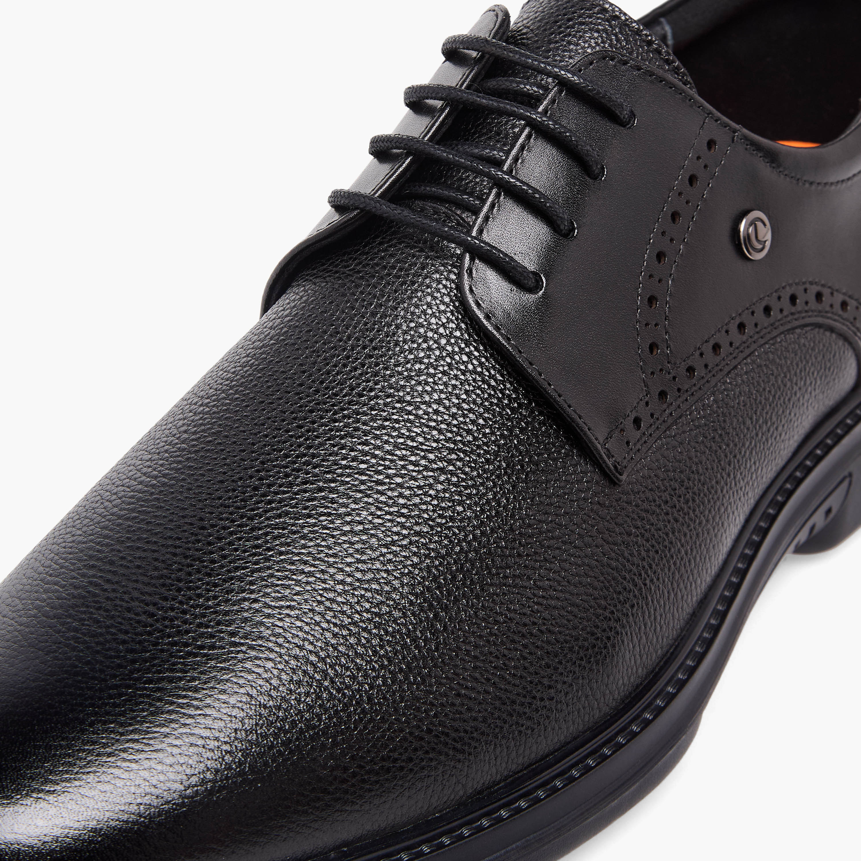 Le Confort Men Lace-Up Leather Derby Shoes-men-shoes-formalshoes-image-7