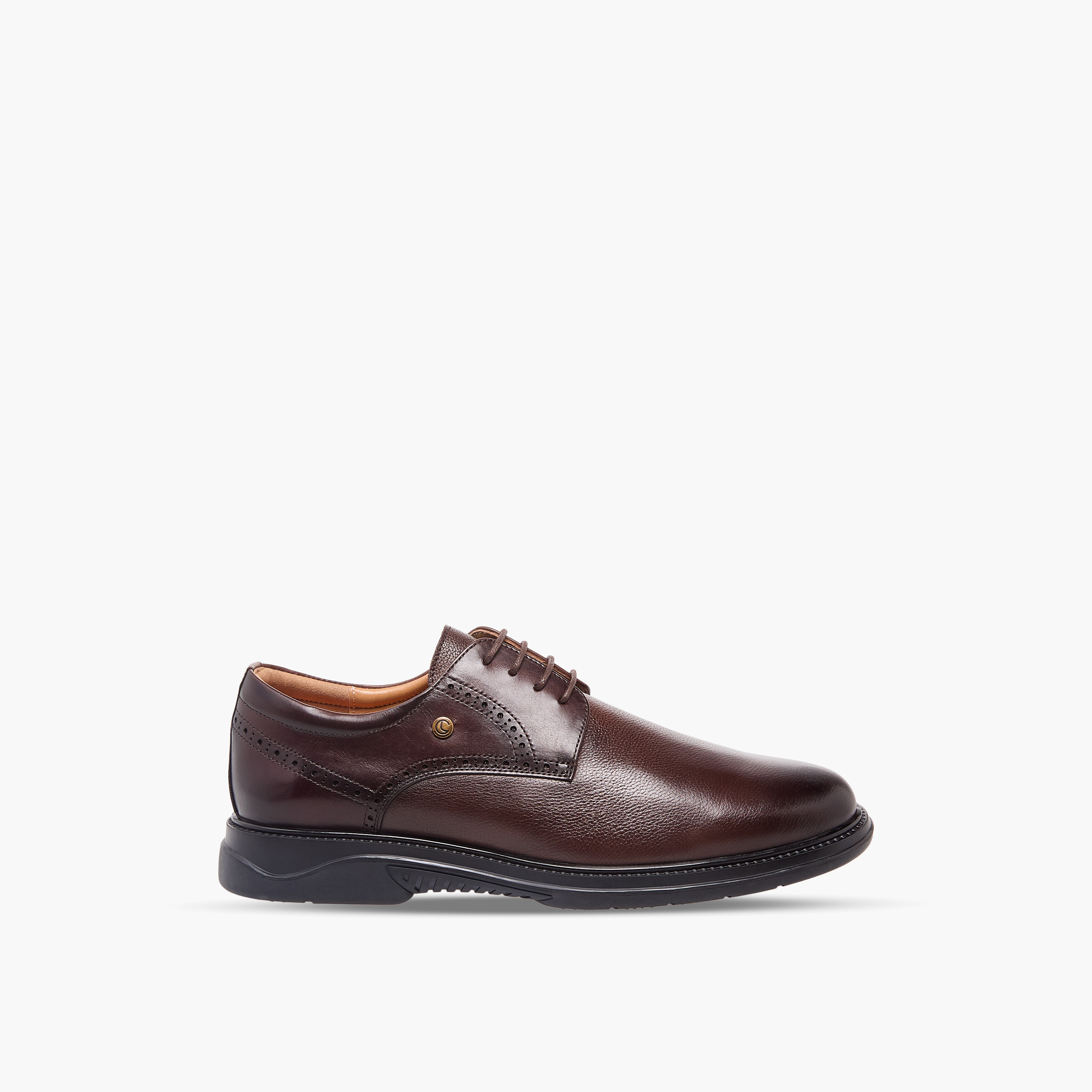 حذاء ديربي جلد برباط إغلاق للرجال من لو كونفورت-men-shoes-formalshoes-image-3