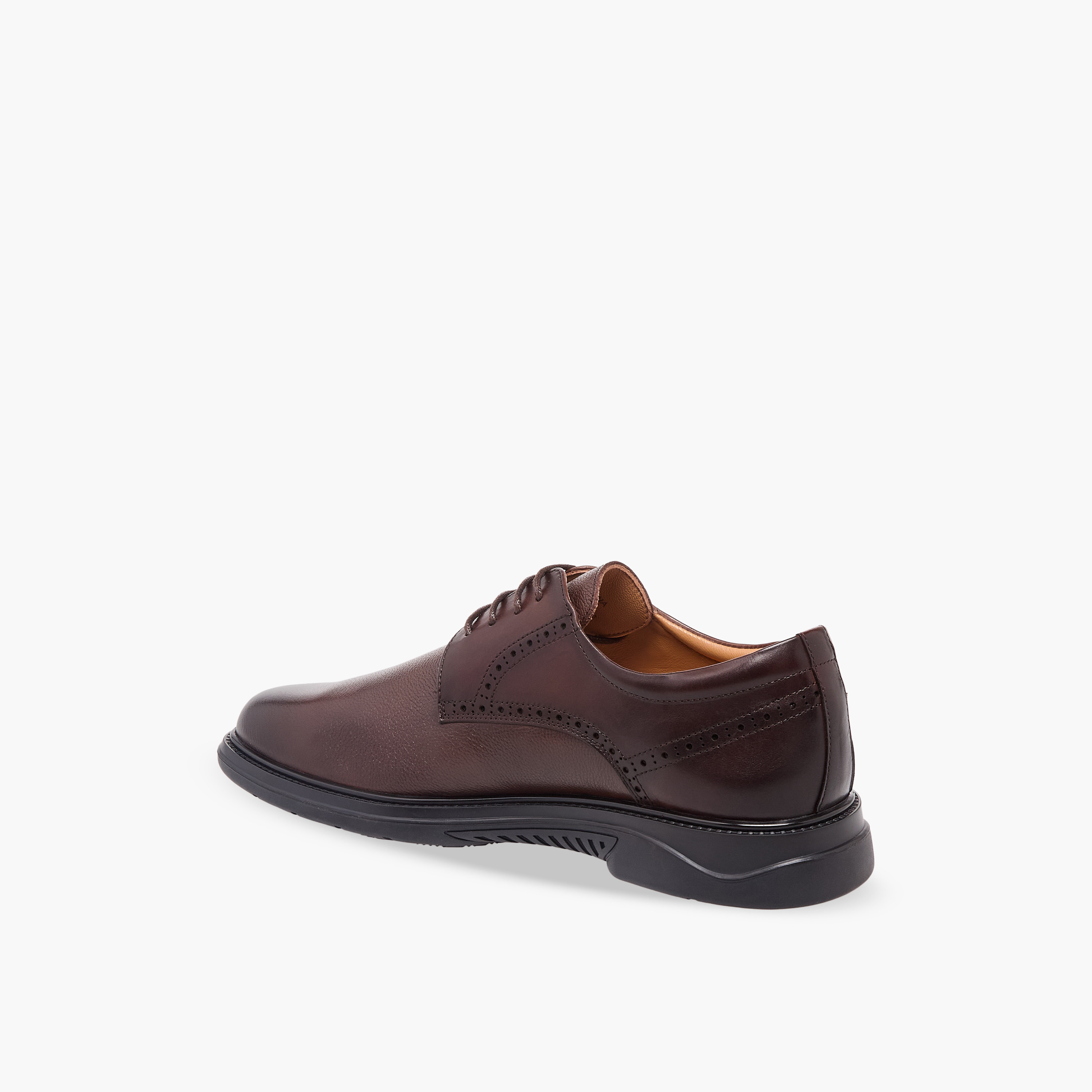 حذاء ديربي جلد برباط إغلاق للرجال من لو كونفورت-men-shoes-formalshoes-image-5