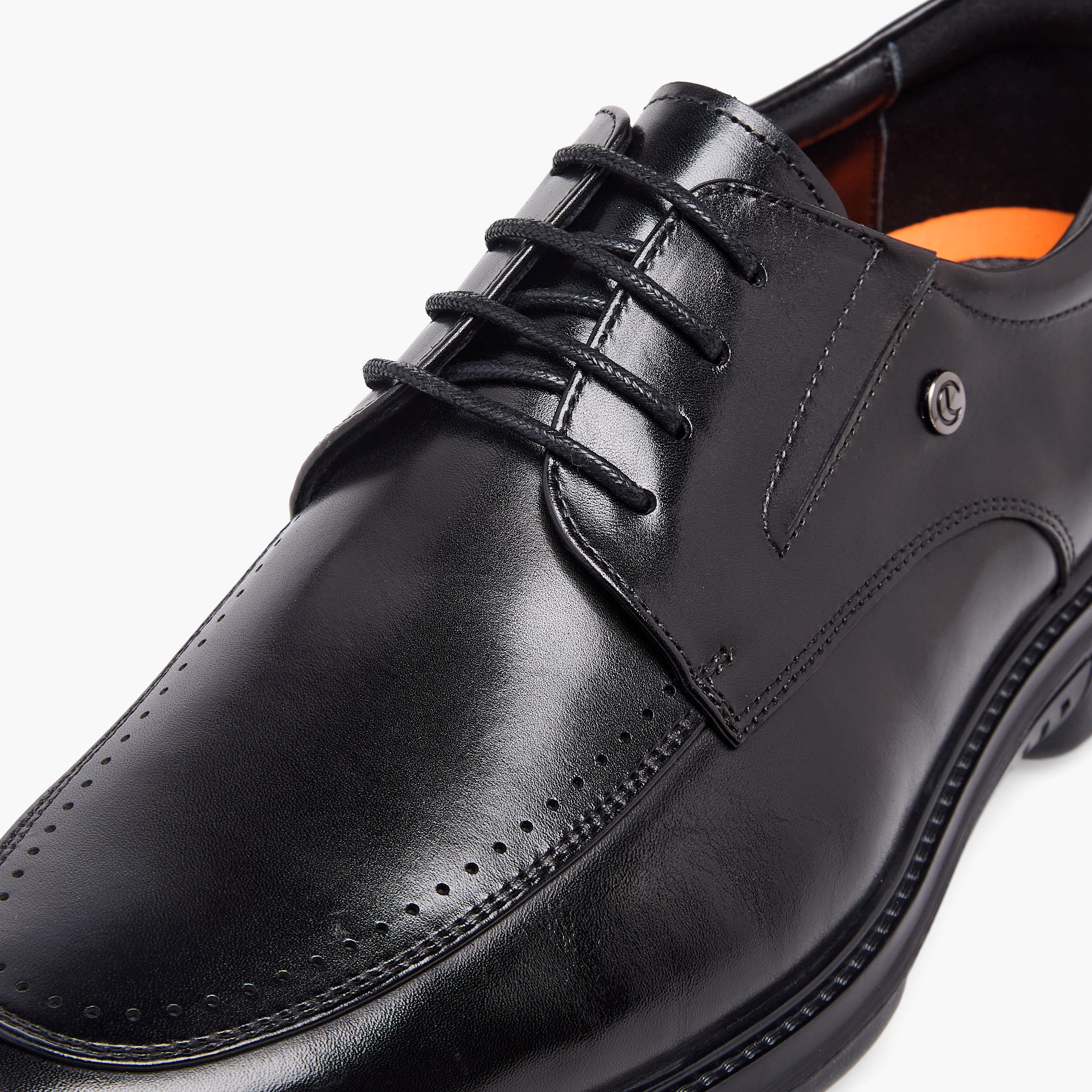 Le Confort Men Lace-Up Leather Derby Shoes-men-shoes-formalshoes-image-7