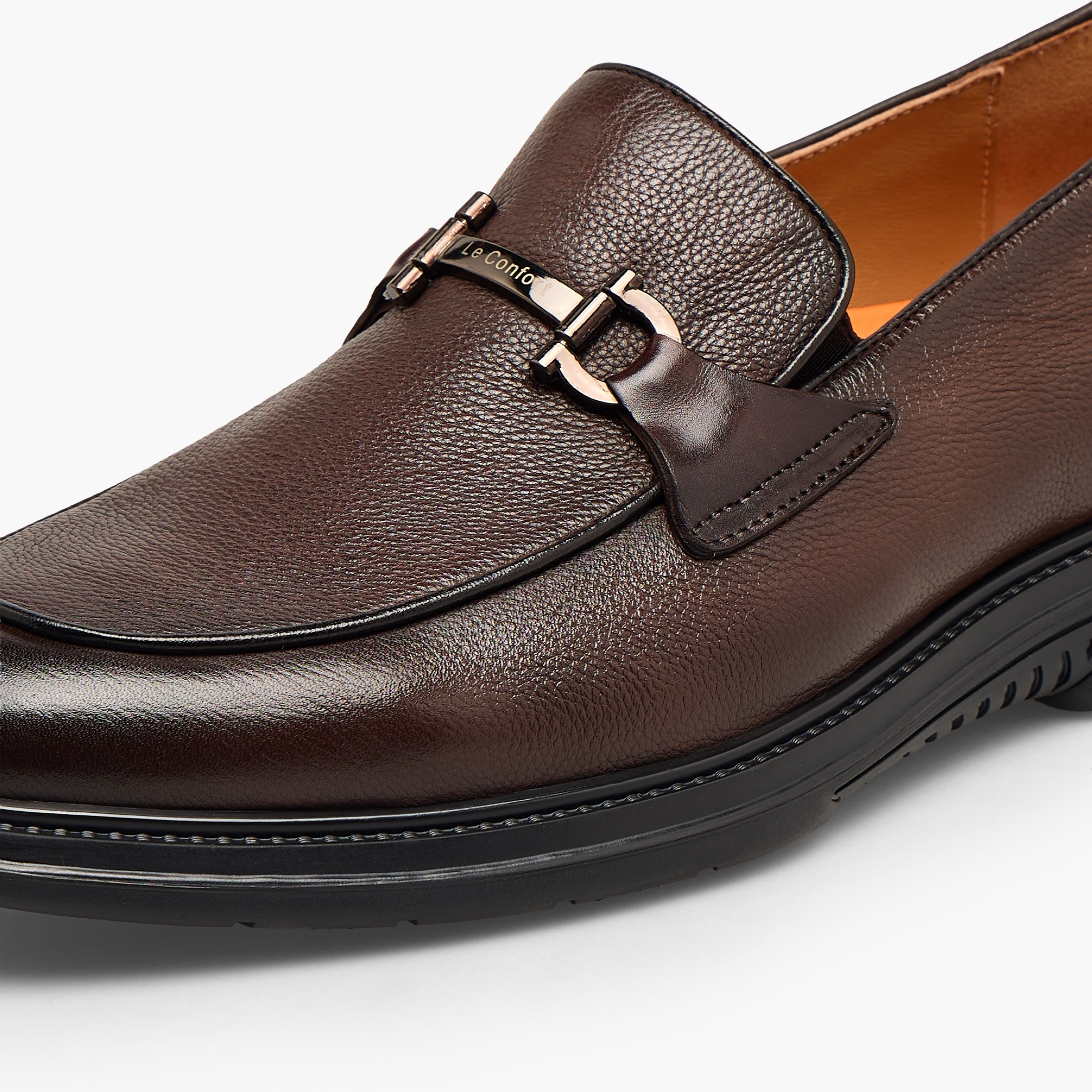 Le Confort Men Slip-On Leather Loafers-men-shoes-formalshoes-image-7