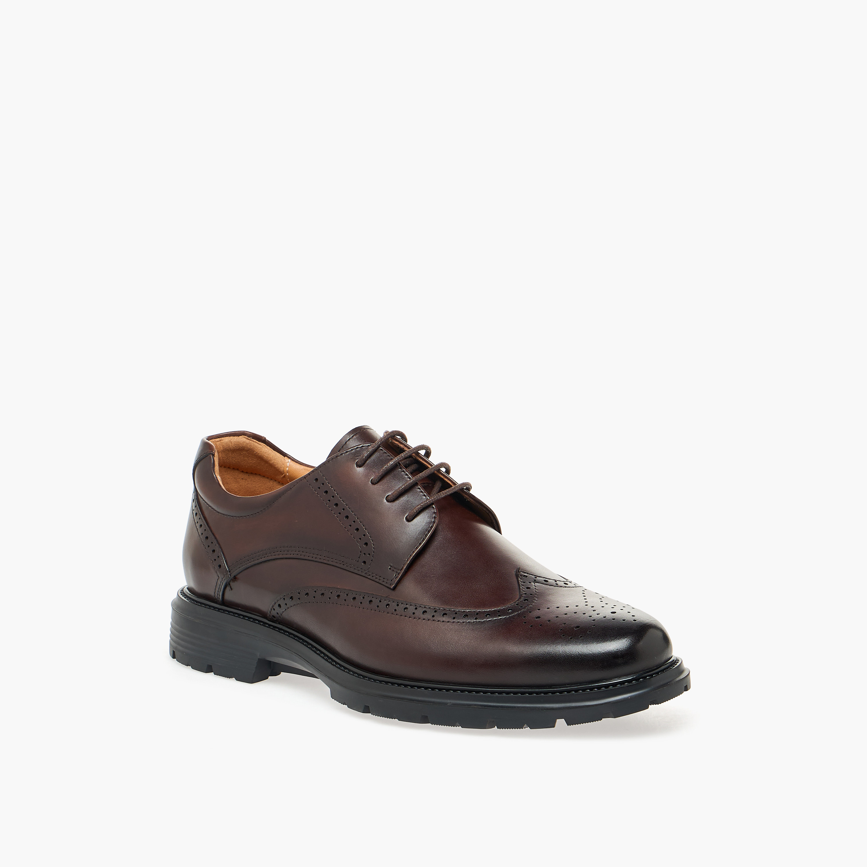 Le Confort Men Leather Brogue Shoes-men-shoes-formalshoes-image-2