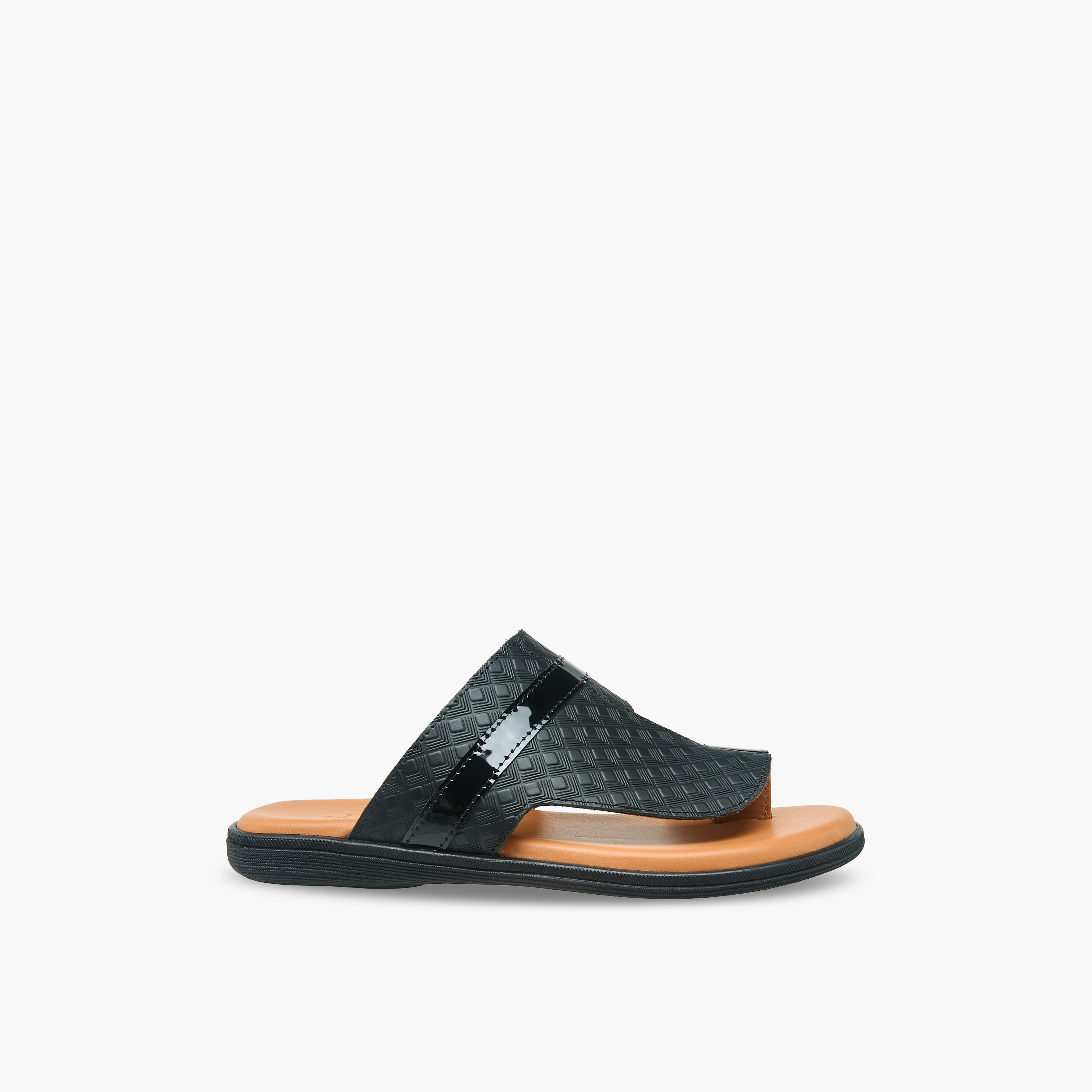 Al Waha Boys Leather Arabic Sandals-boys-shoes-sandals-image-3
