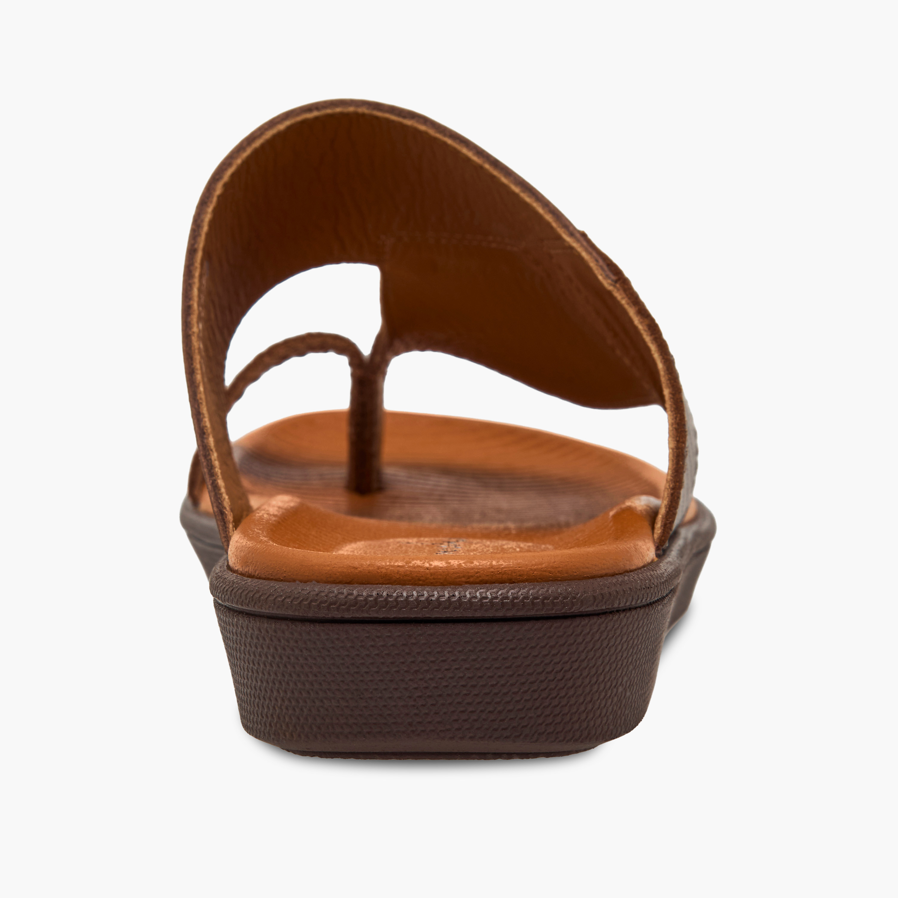 Al Waha Boys Leather Toe Loop Detail Arabic Sandals-boys-shoes-sandals-image-5