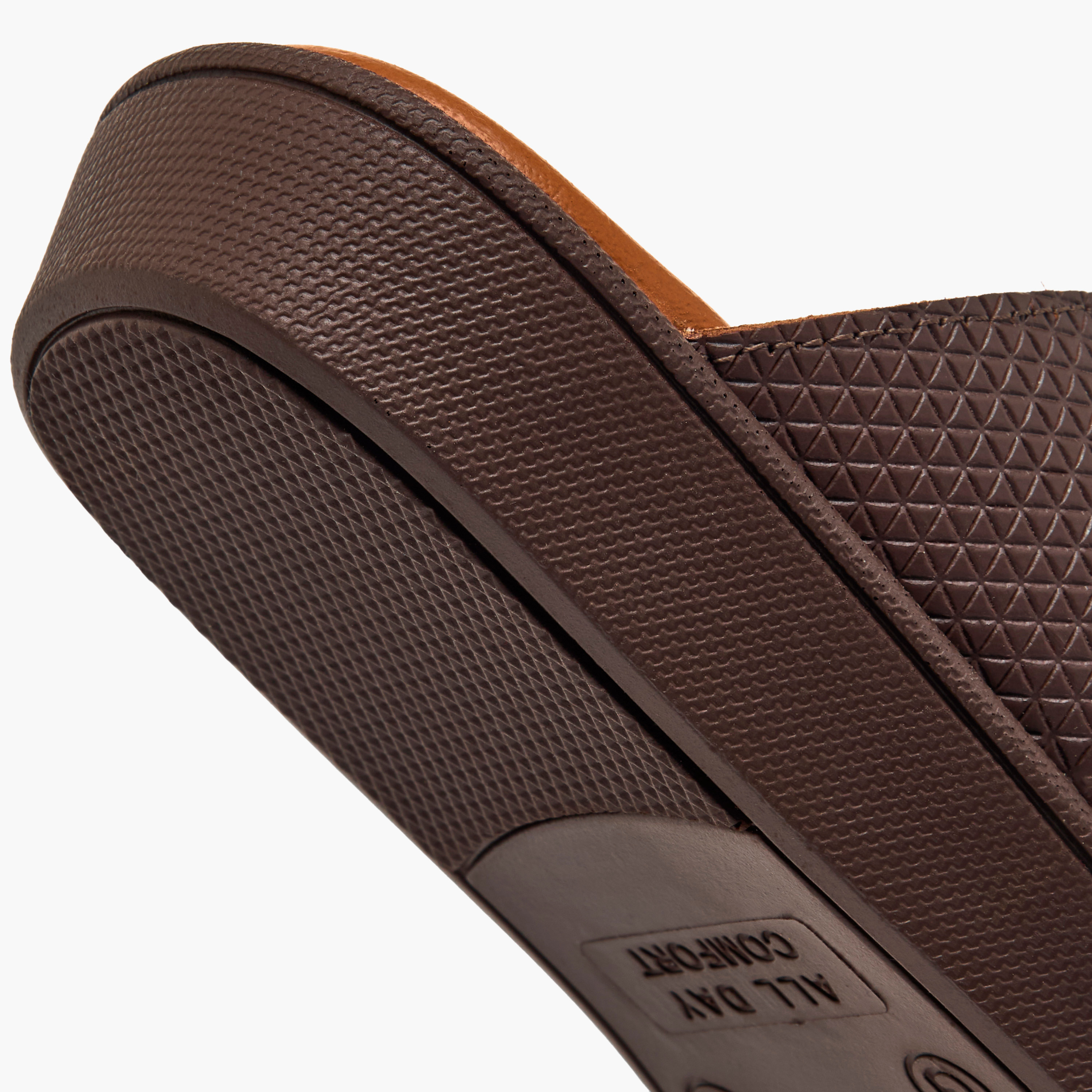 Al Waha Boys Leather Toe Loop Detail Arabic Sandals-boys-shoes-sandals-image-6