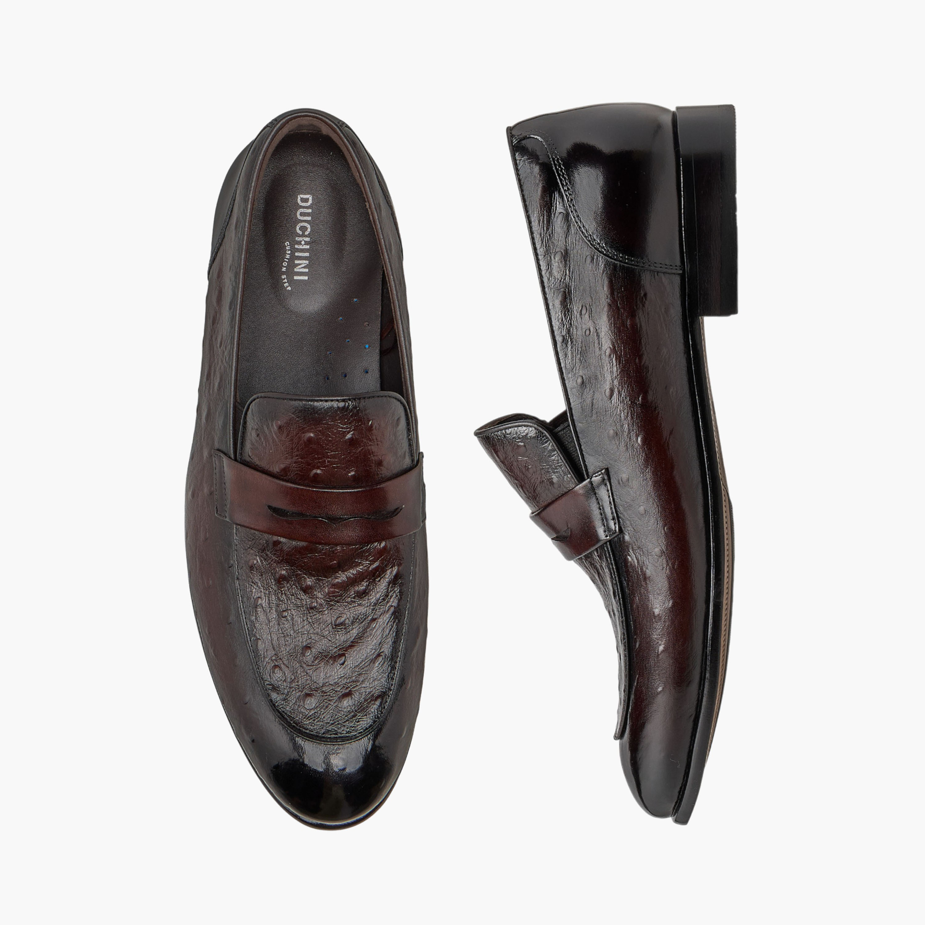 Duchini Men Genuine Leather Slip-On Loafers-men-shoes-loafersandmoccasins-image-1
