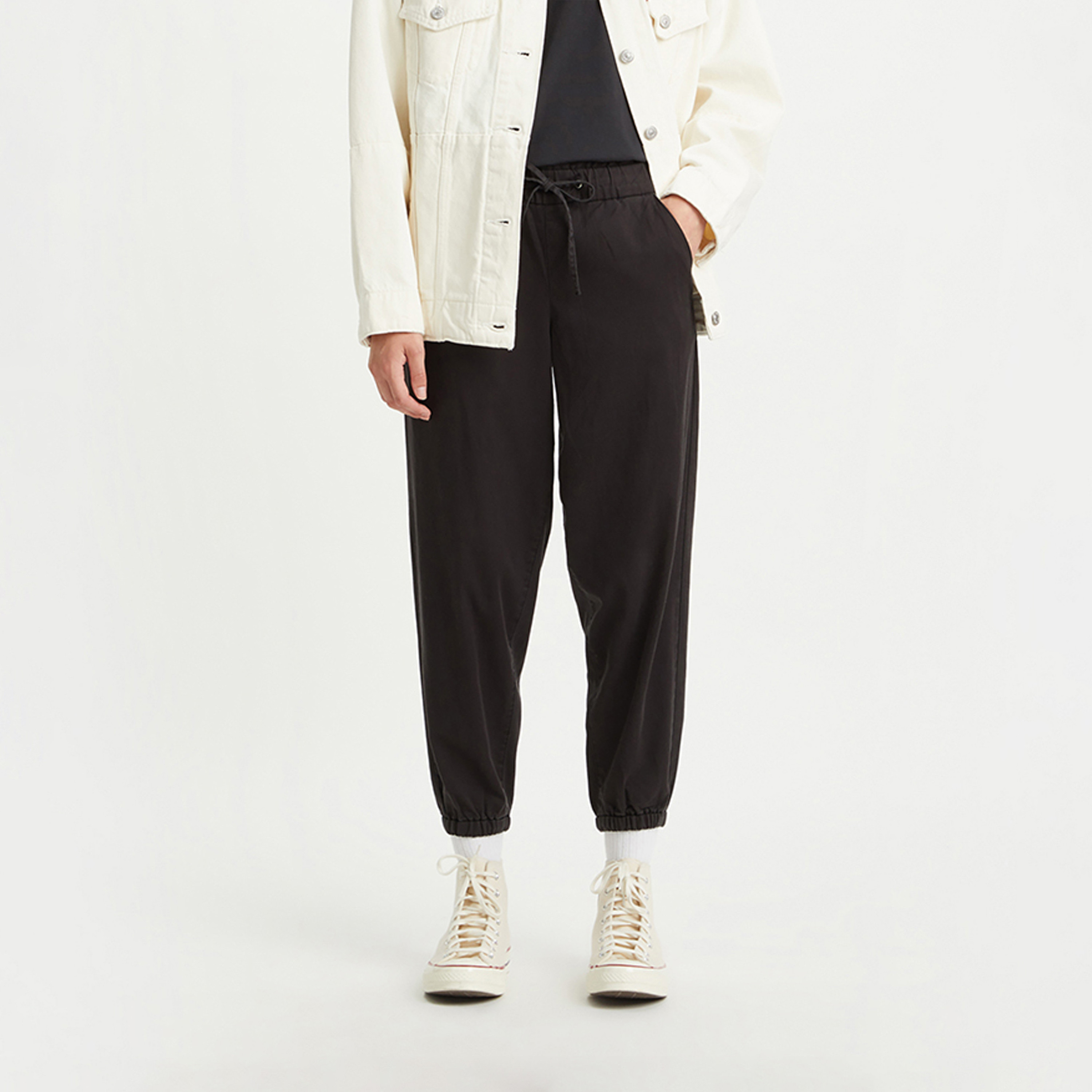 Levi's Women's Skinny Fit Stretchable High-Rise Joggers-women-clothing-bottoms-joggers-image-1
