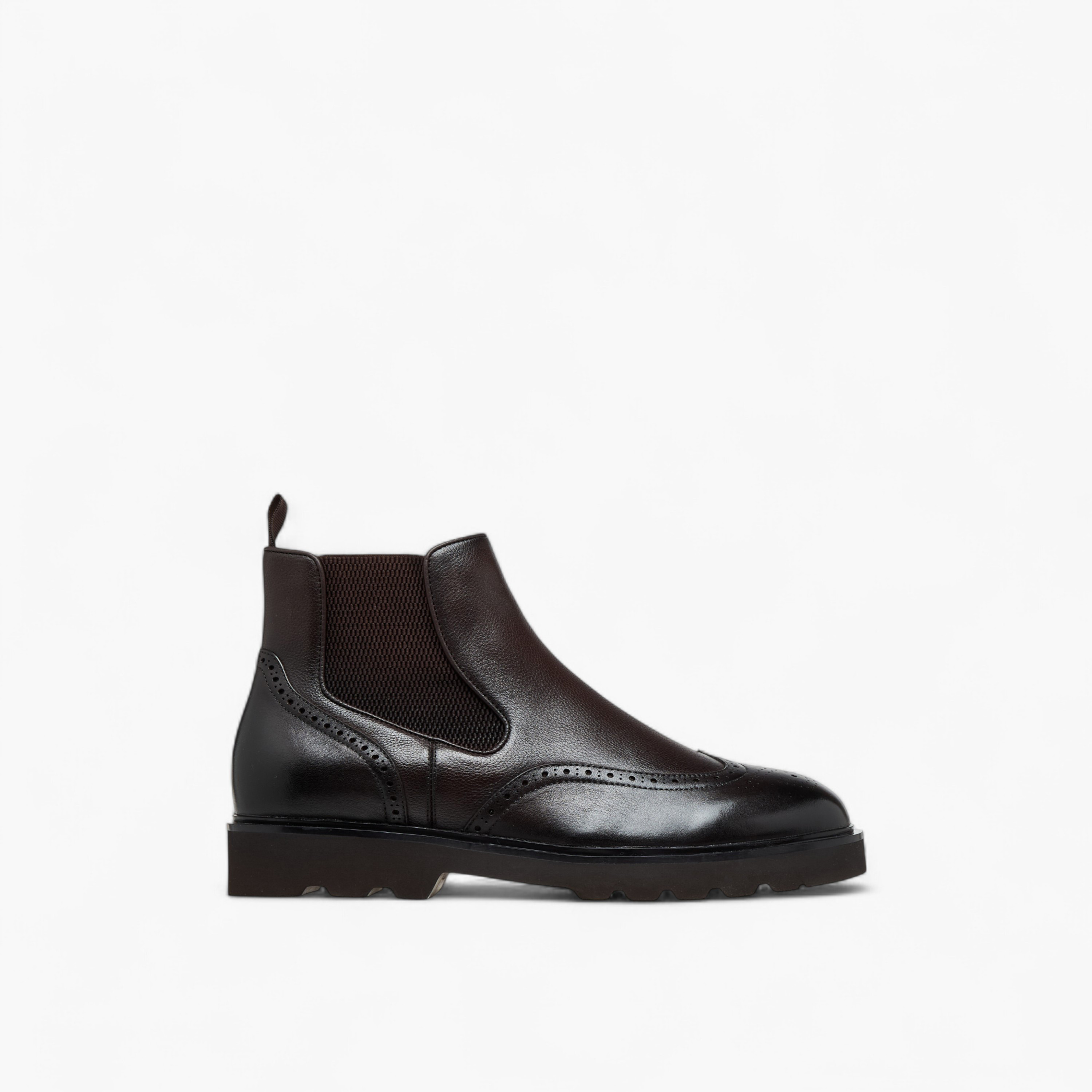 أبوات تشيلسي جلد سادة سهلة الارتداء للرجال من دوتشيني-men-shoes-boots-image-3