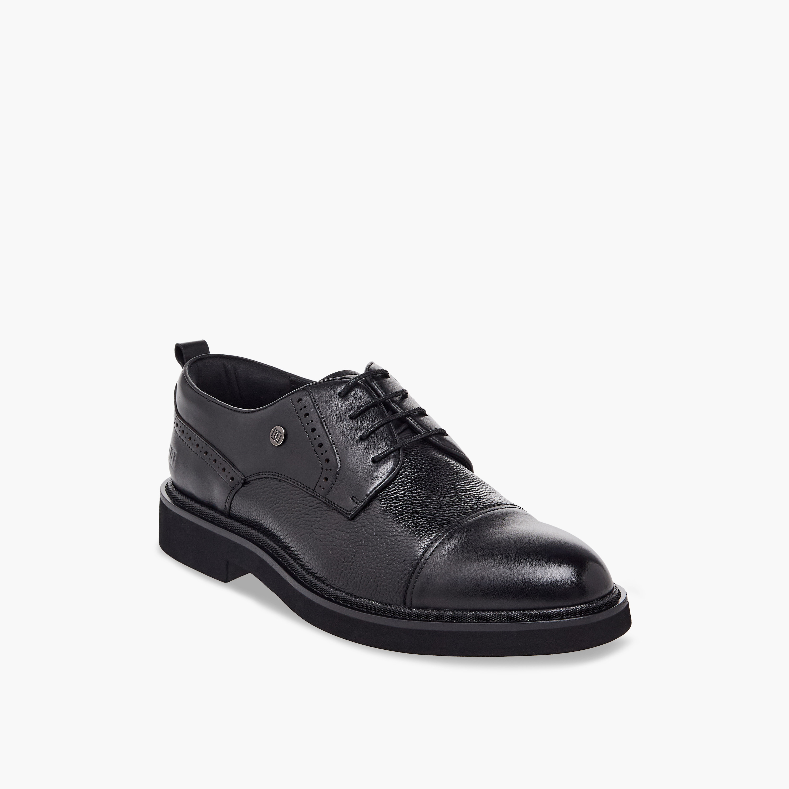 حذاء ديربي جلد برباط إغلاق من دوتشيني-men-shoes-formalshoes-image-2