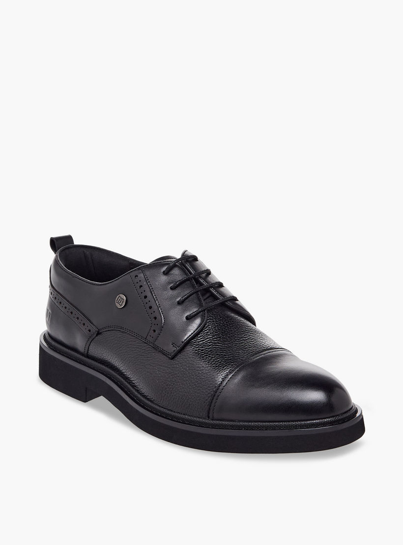 حذاء ديربي جلد برباط إغلاق من دوتشيني-men-shoes-formalshoes-image-2