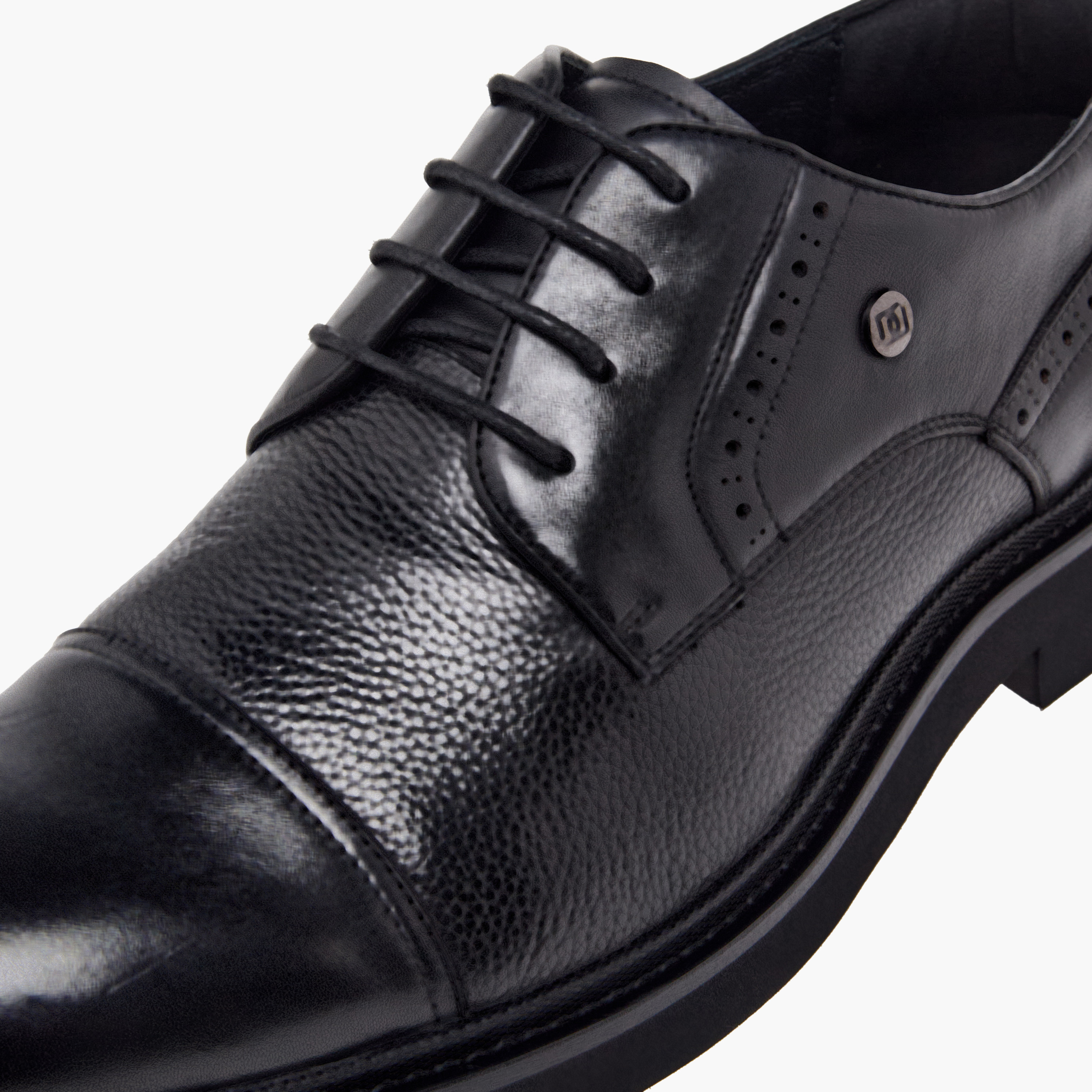 حذاء ديربي جلد برباط إغلاق من دوتشيني-men-shoes-formalshoes-image-7