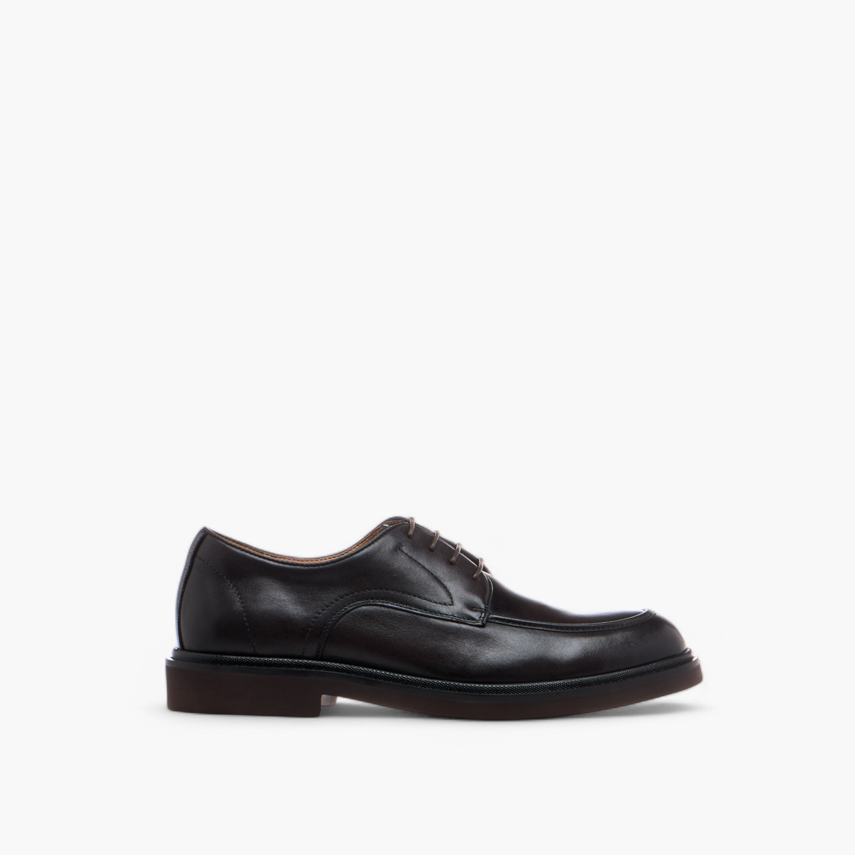 Duchini Men's Leather Solid Lace-Up Derby Shoes-men-shoes-formalshoes-image-3