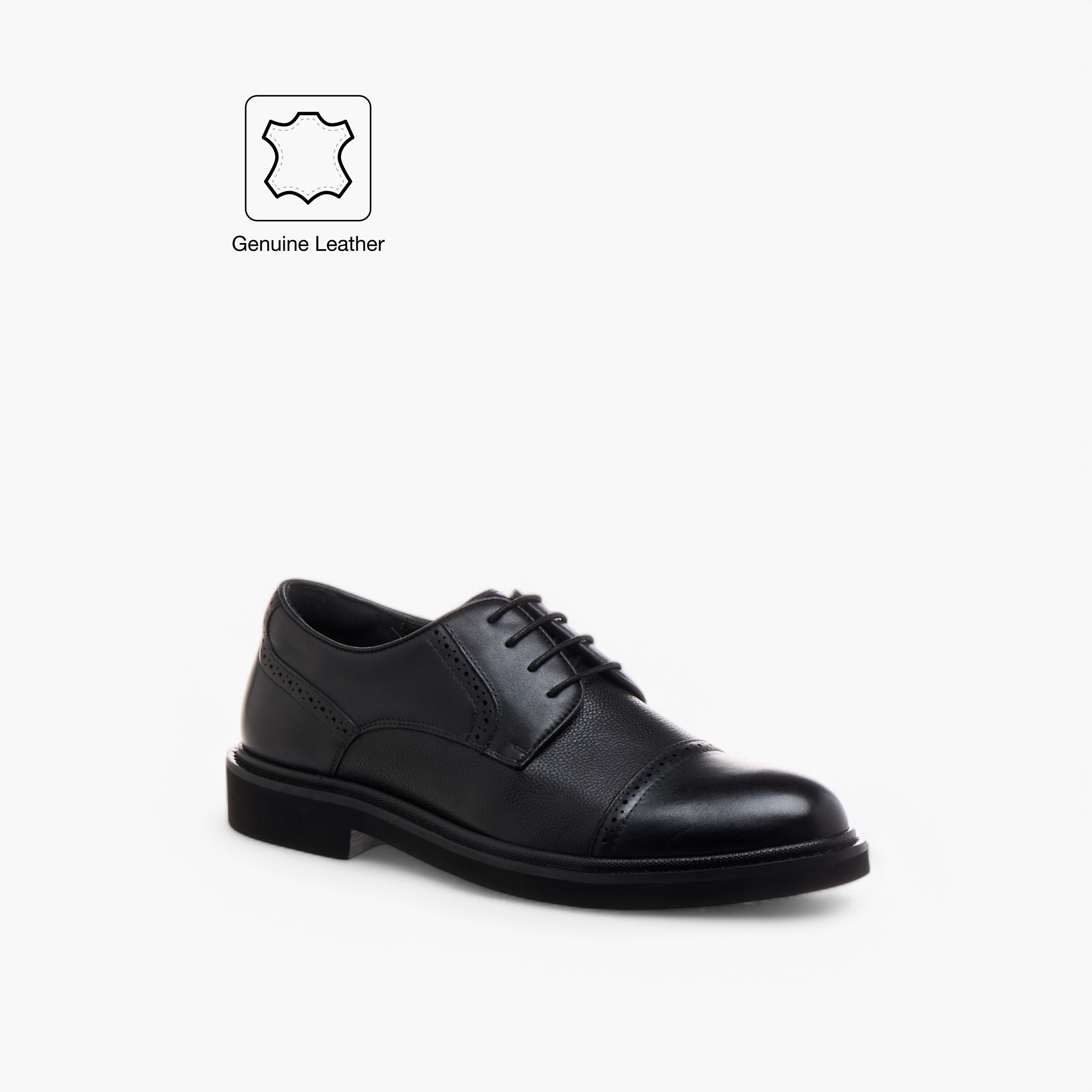 حذاء ديرسبي برباط من الجلد الطبيعي للرجال من دوتشيني-men-shoes-formalshoes-image-2