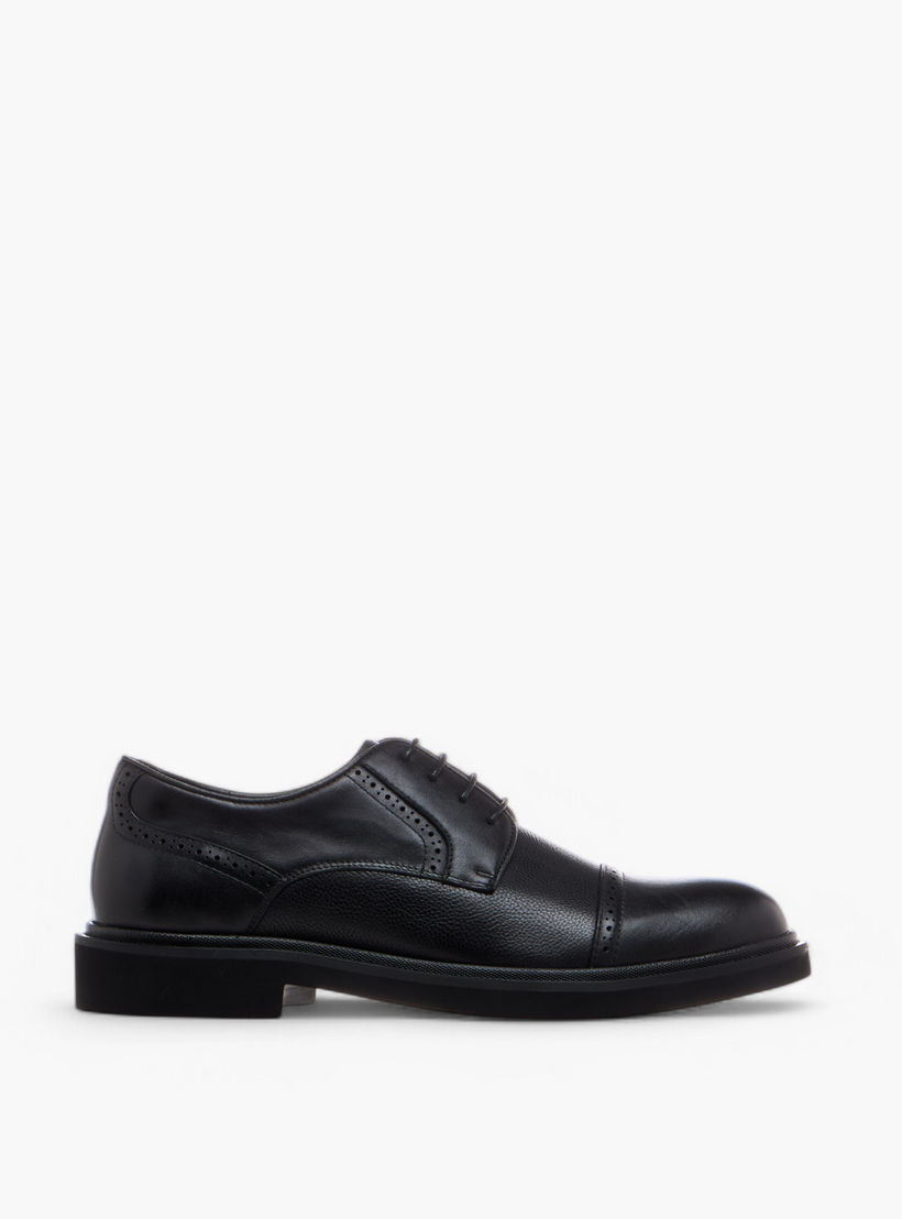 حذاء ديرسبي برباط من الجلد الطبيعي للرجال من دوتشيني-men-shoes-formalshoes-image-3