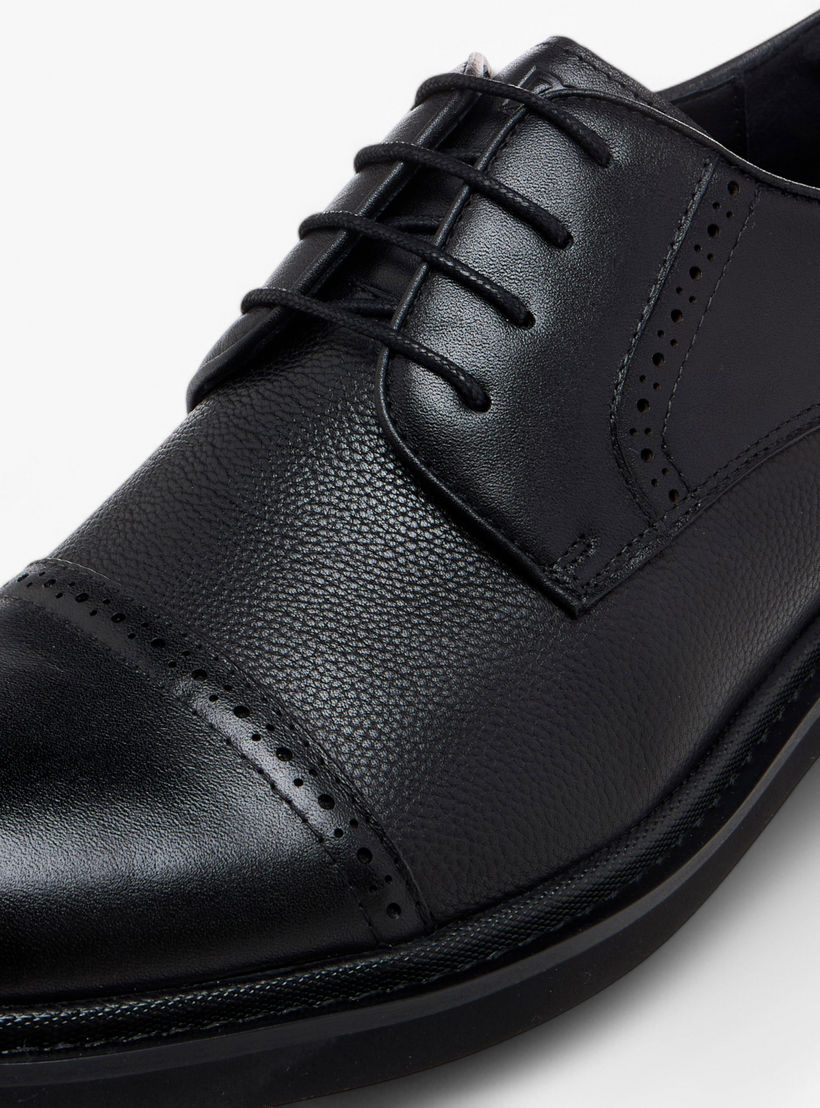 حذاء ديرسبي برباط من الجلد الطبيعي للرجال من دوتشيني-men-shoes-formalshoes-image-4