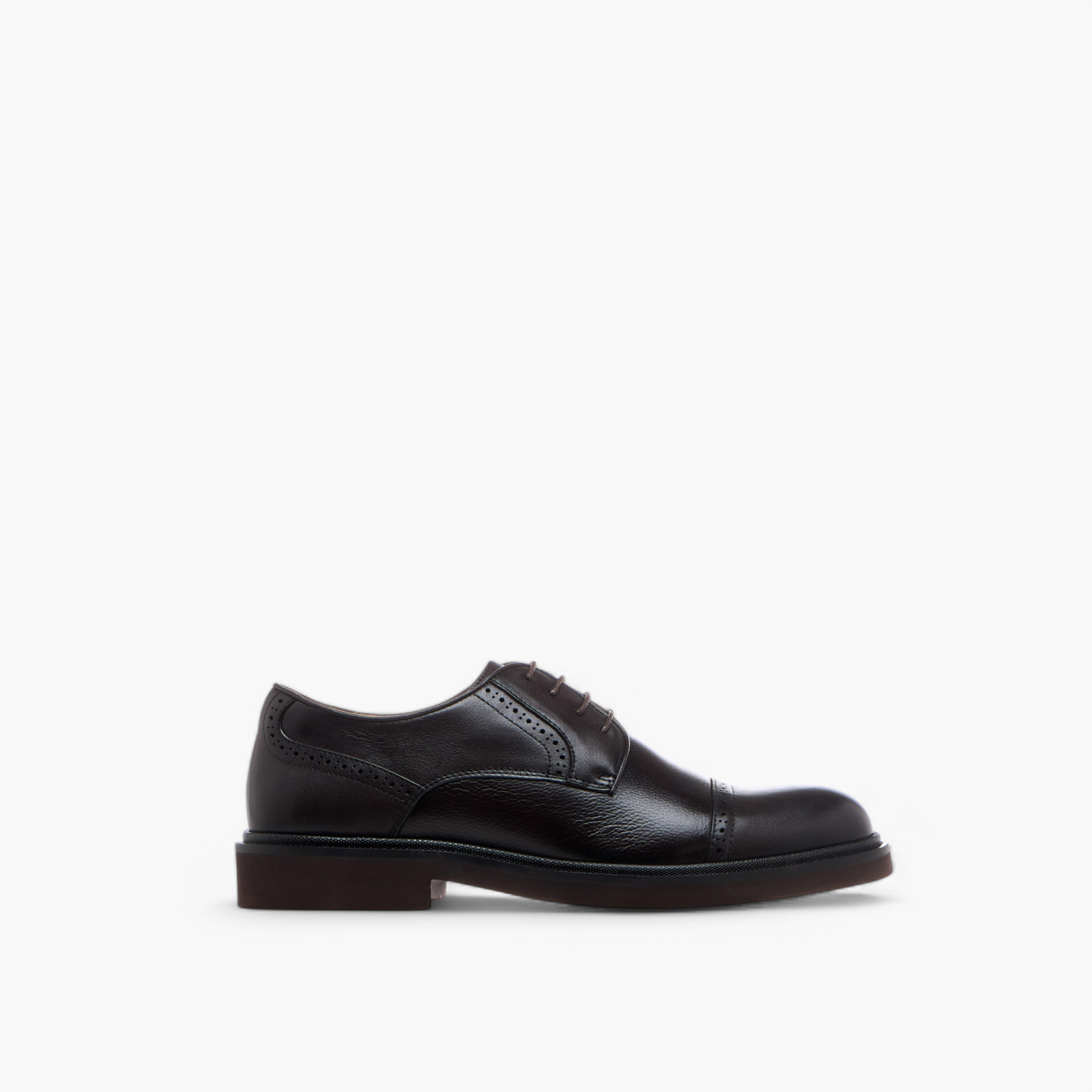 Duchini Men's Genuine Leather Lace-Up Derby Shoes-men-shoes-formalshoes-image-3