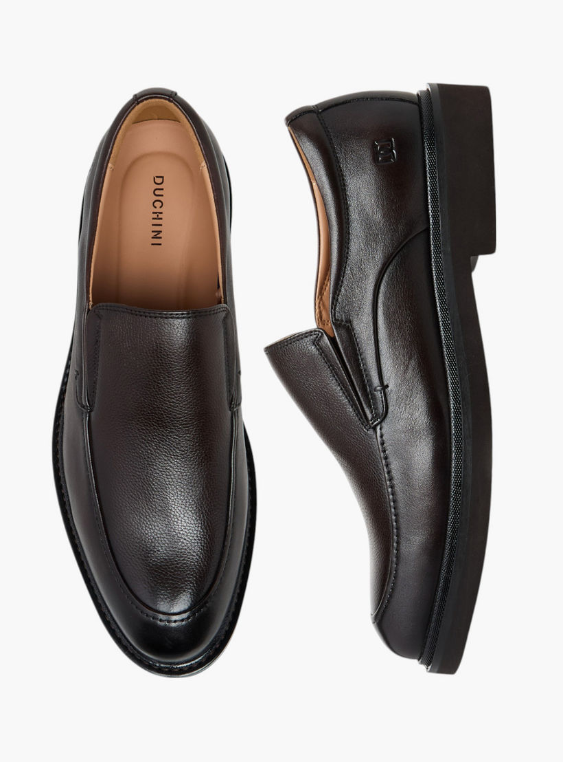 حذاء خفيف جلد سادة سهل الارتداء للرجال من دوتشيني-men-shoes-formalshoes-image-1