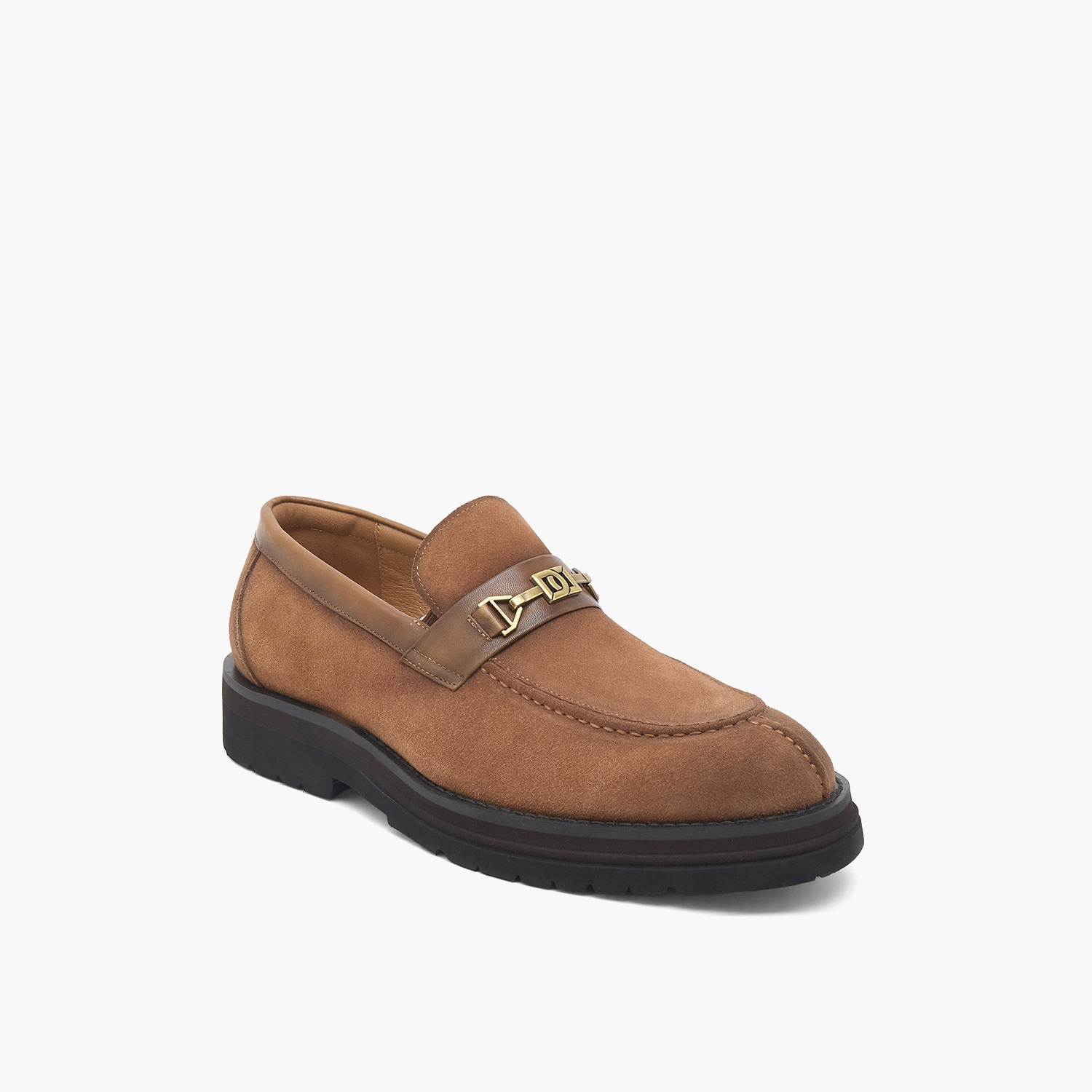 Duchini Men Slip-On Leather Loafers-men-shoes-loafersandmoccasins-image-2