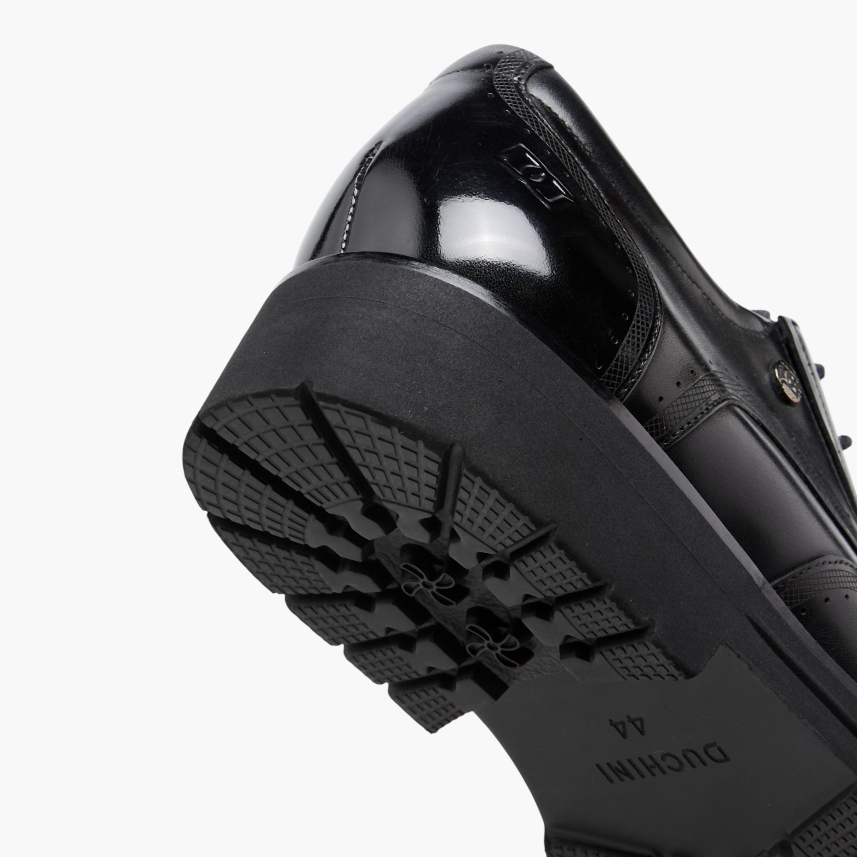 Duchini Men Perforated Genuine Leather Derby Shoes-men-shoes-formalshoes-image-5