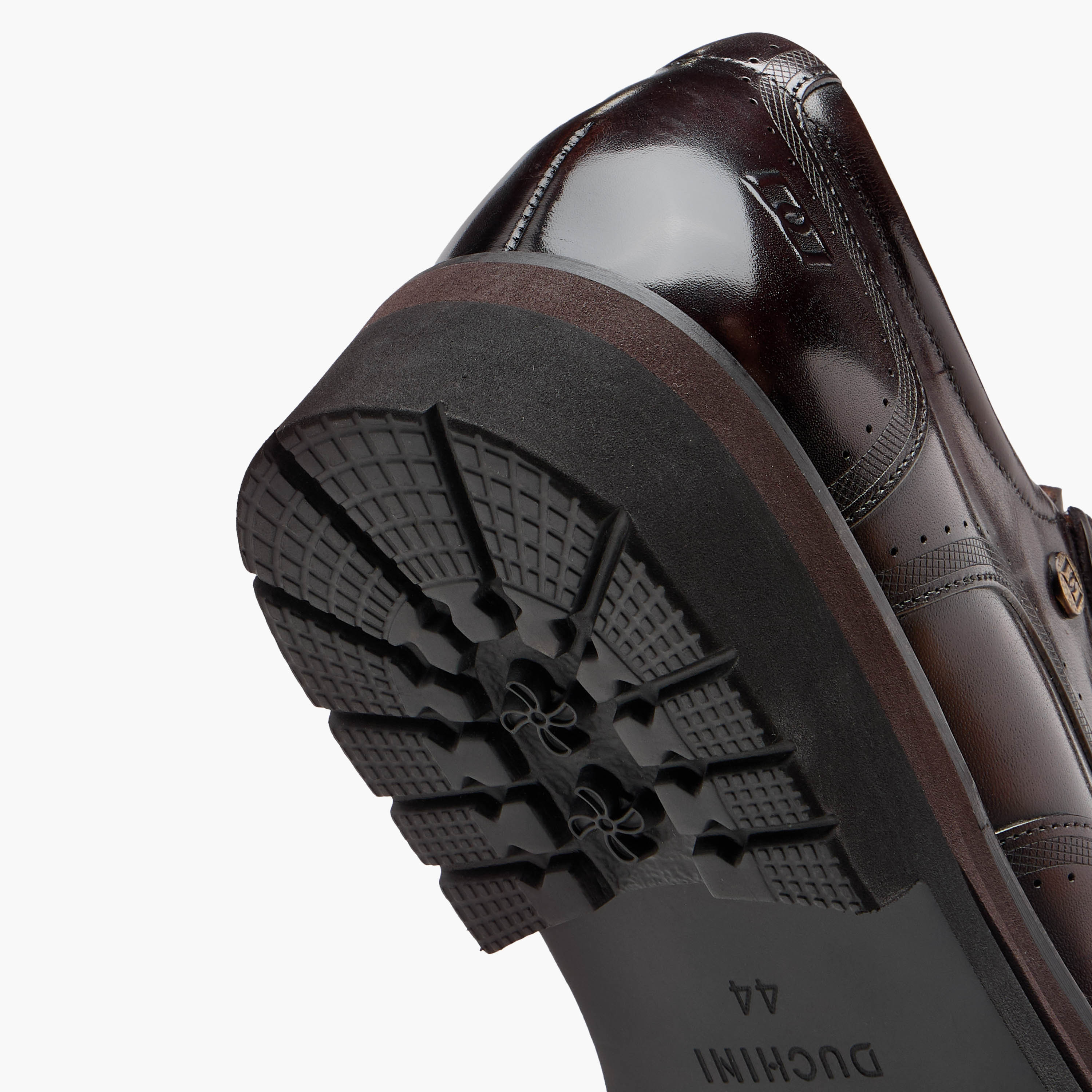 Duchini Men Perforated Genuine Leather Derby Shoes-men-shoes-formalshoes-image-5