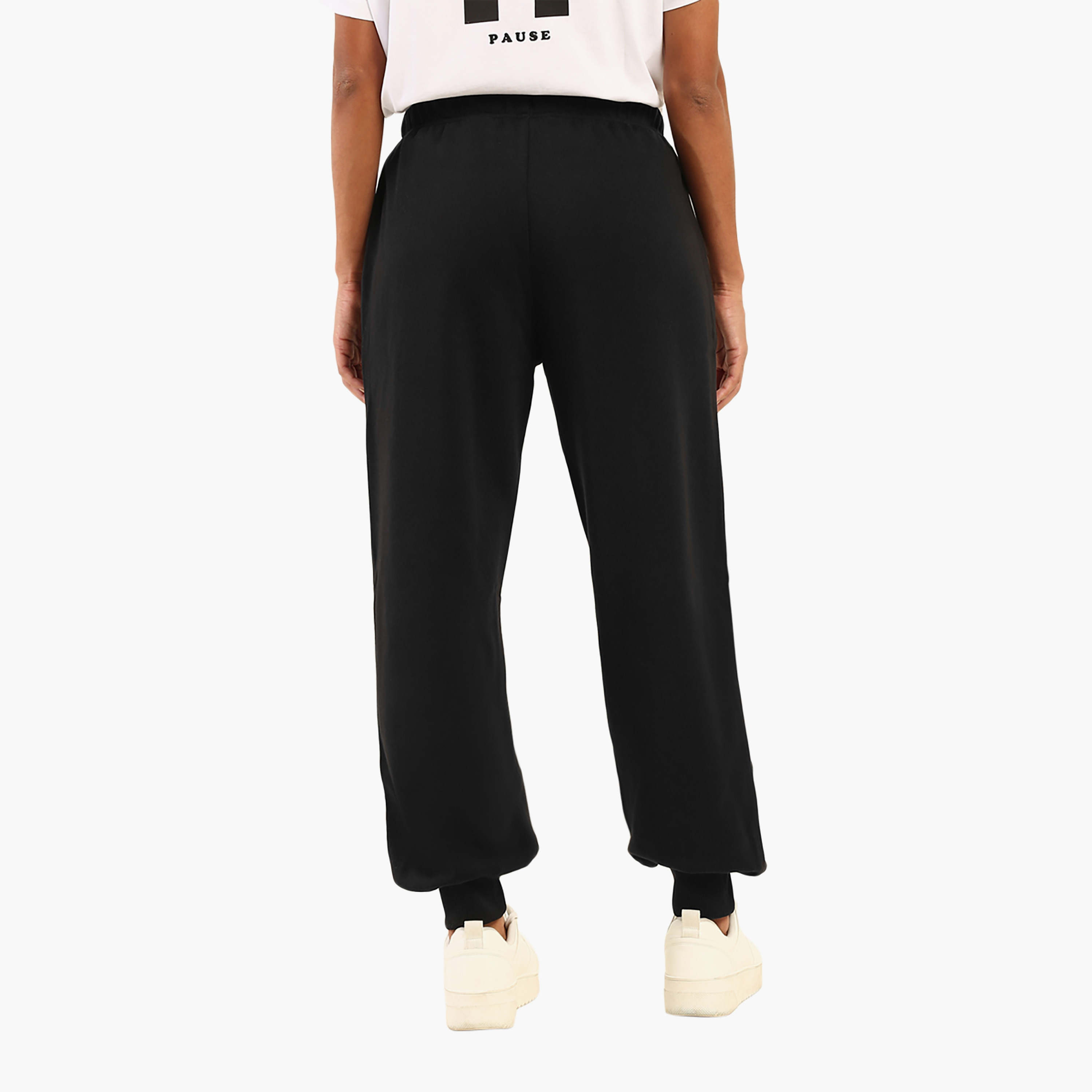 Levi's Plain Mid-Rise Drawstring Women's Jogger-women-clothing-bottoms-joggers-image-4