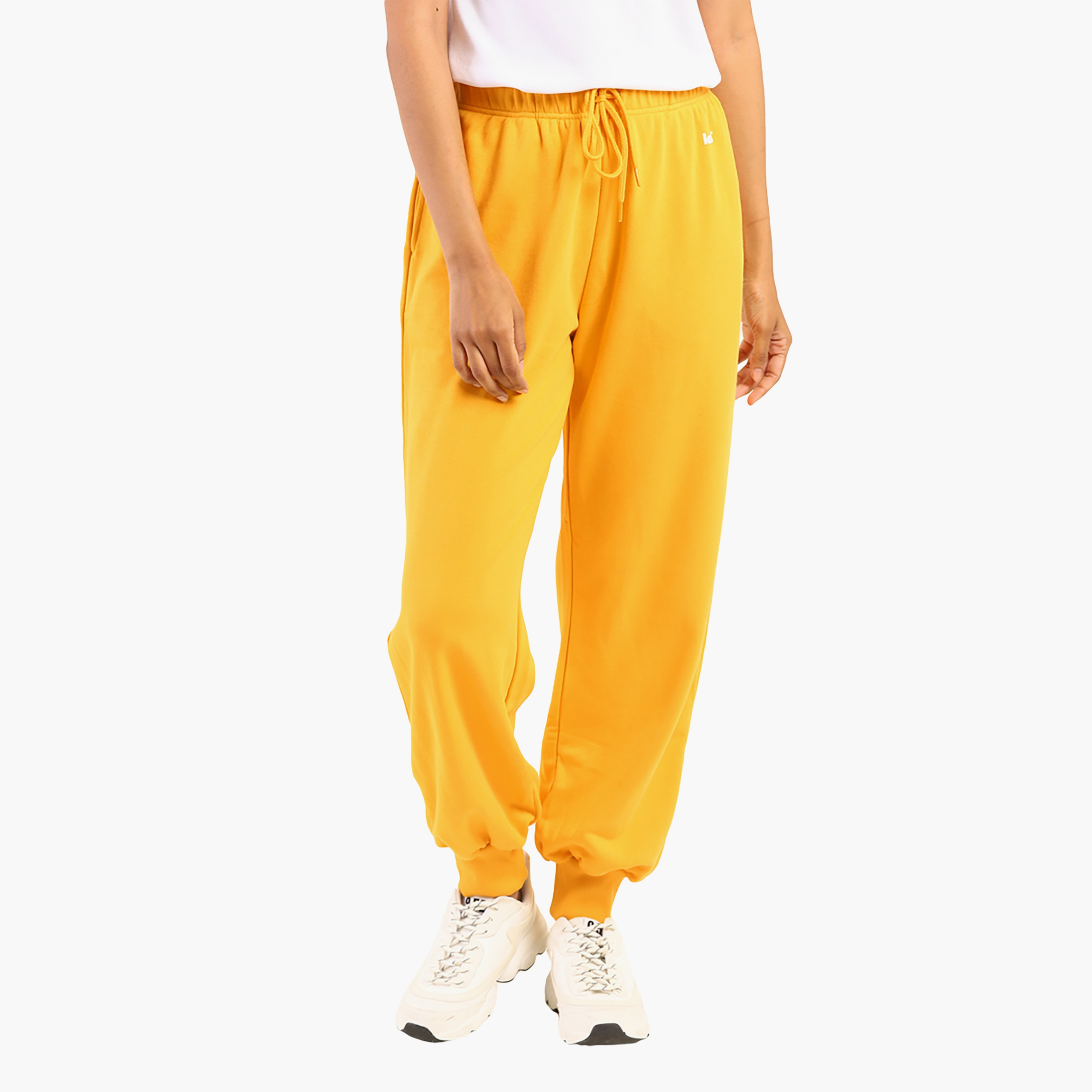 Levi's Plain High-Rise Drawstring Women's Jogger-women-clothing-bottoms-joggers-image-1