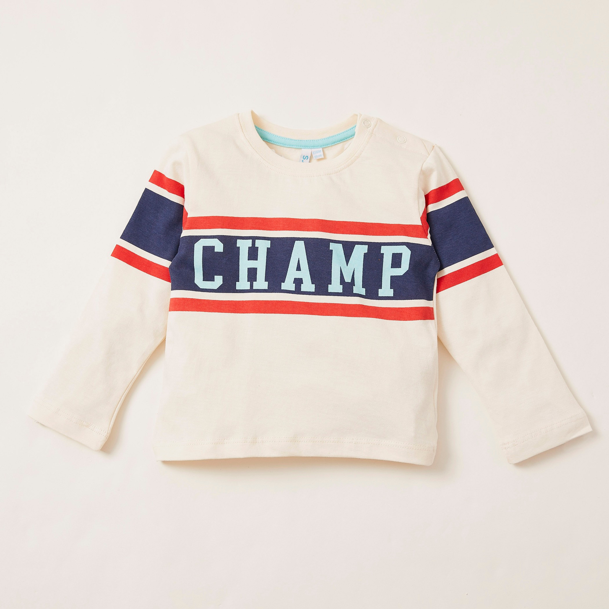 Juniors Graphic Print Round Neck T-shirt - Set of 3-baby-boys-clothing-tshirtsandpolos-image-3