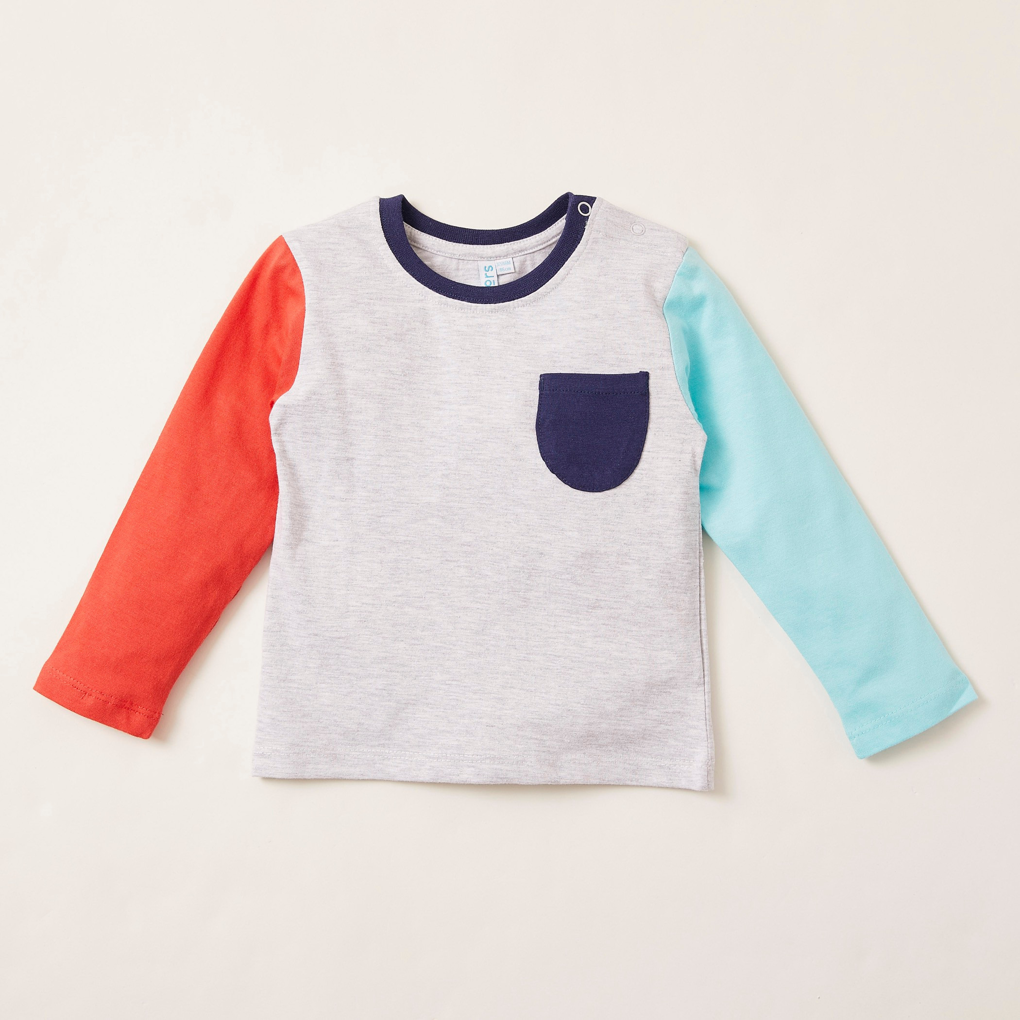 Juniors Graphic Print Round Neck T-shirt - Set of 3-baby-boys-clothing-tshirtsandpolos-image-4
