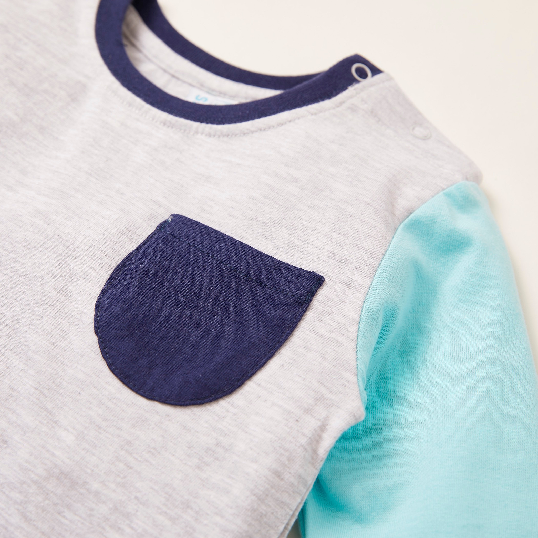 Juniors Graphic Print Round Neck T-shirt - Set of 3-baby-boys-clothing-tshirtsandpolos-image-6
