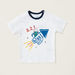 Juniors Graphic Print T-shirt with Short Sleeves - Set of 3-T Shirts-thumbnail-2
