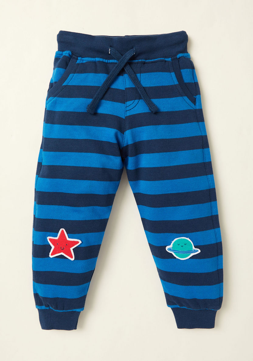 Juniors Printed Pants with Drawstring Closure - Set of 2-Pants-image-1